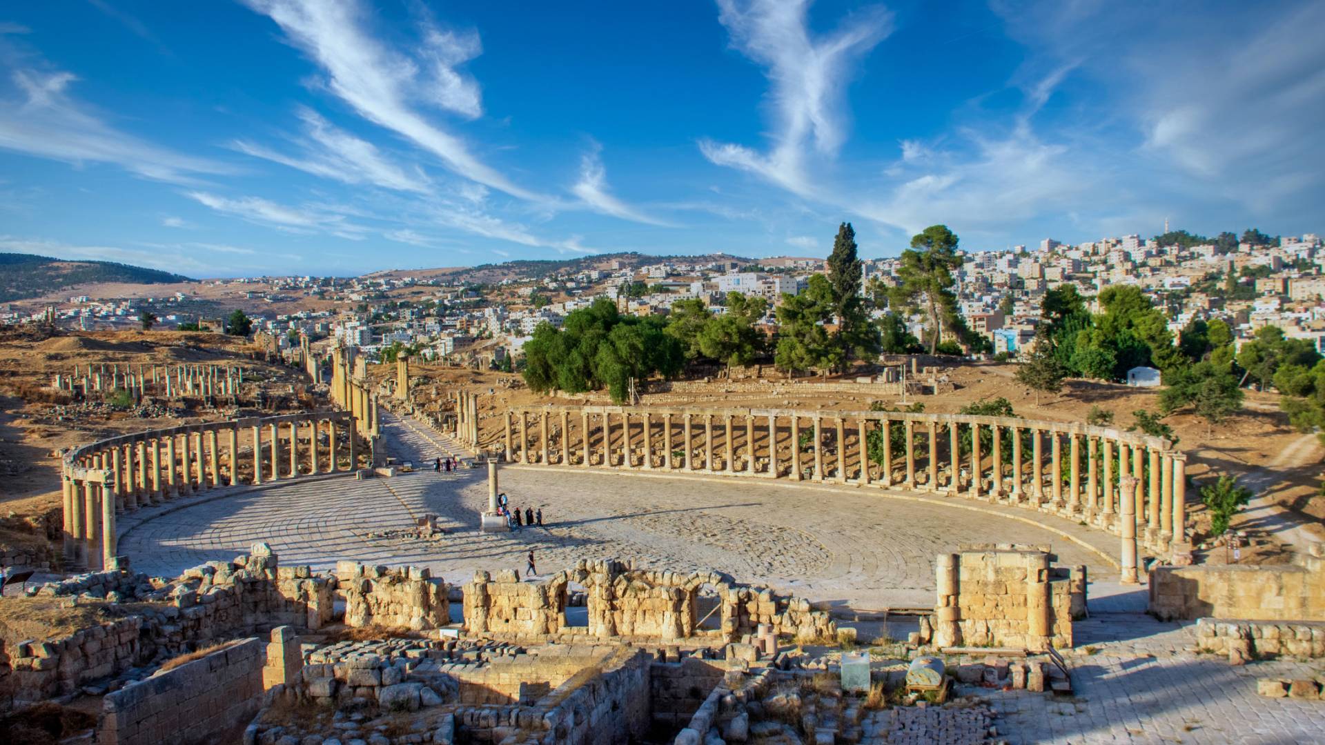 لقطة عامة للعاصمة عمان