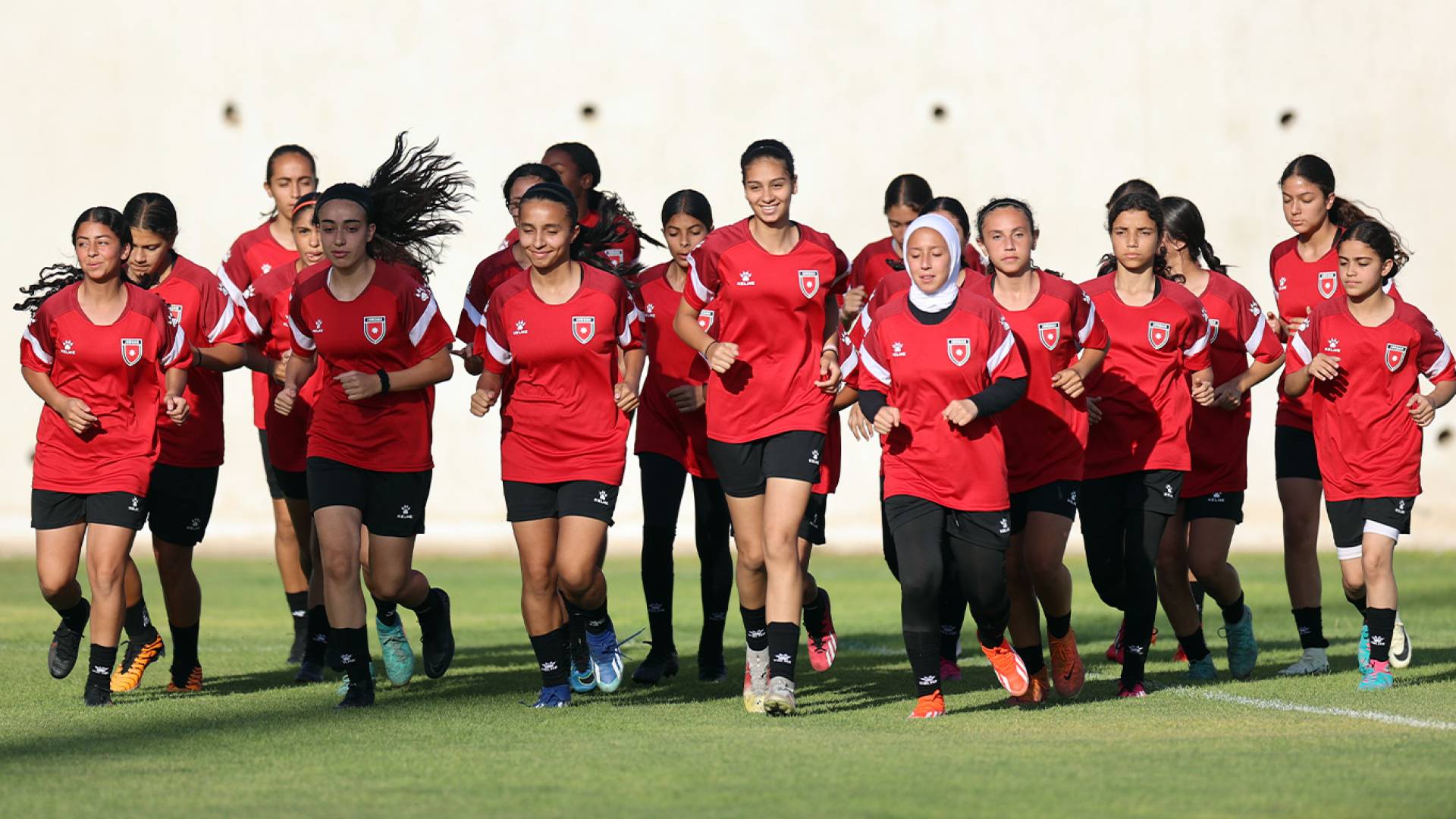 من تدريبات المنتخب الوطني