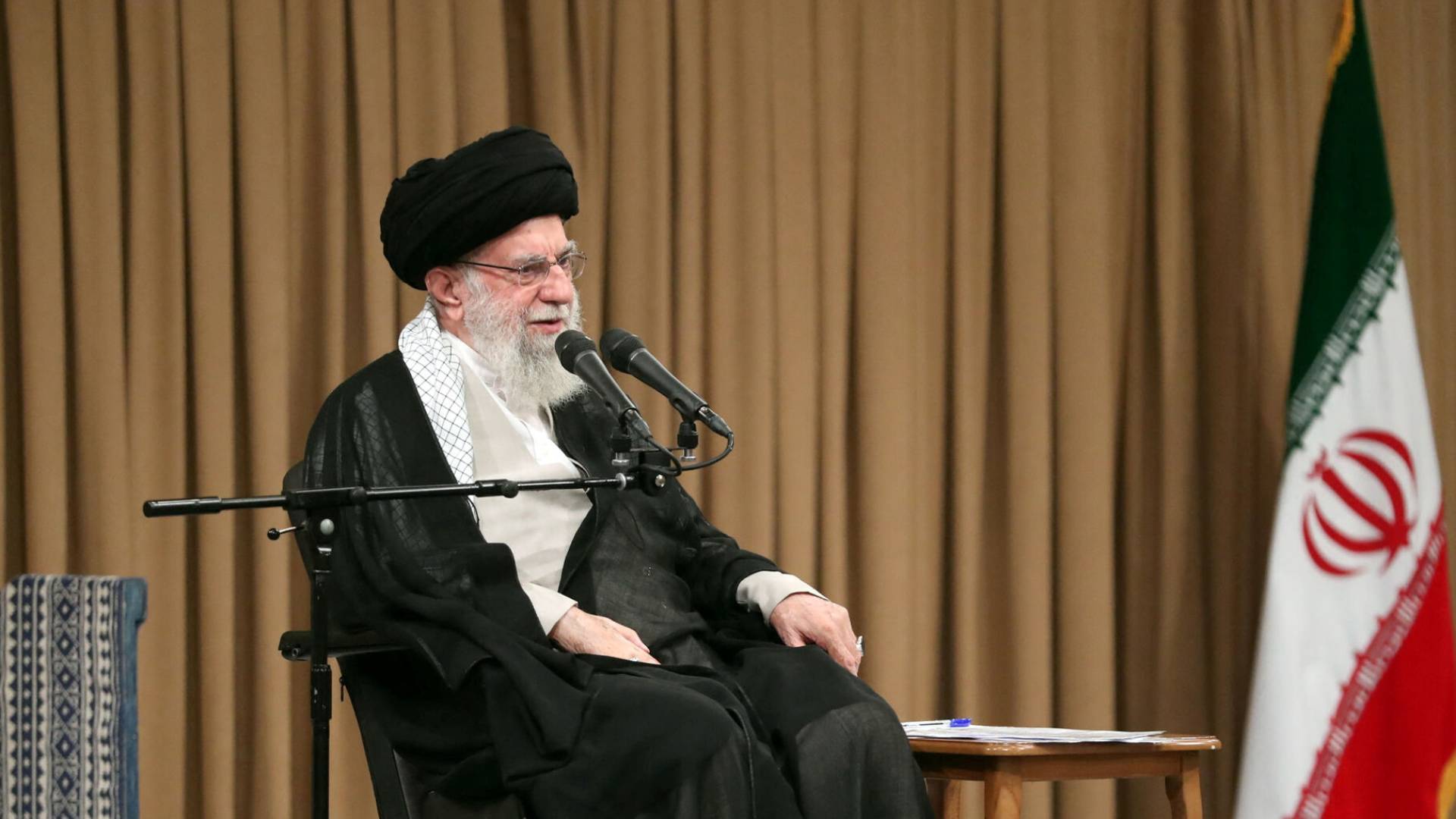 المرشد الأعلى الإيراني علي خامنئ