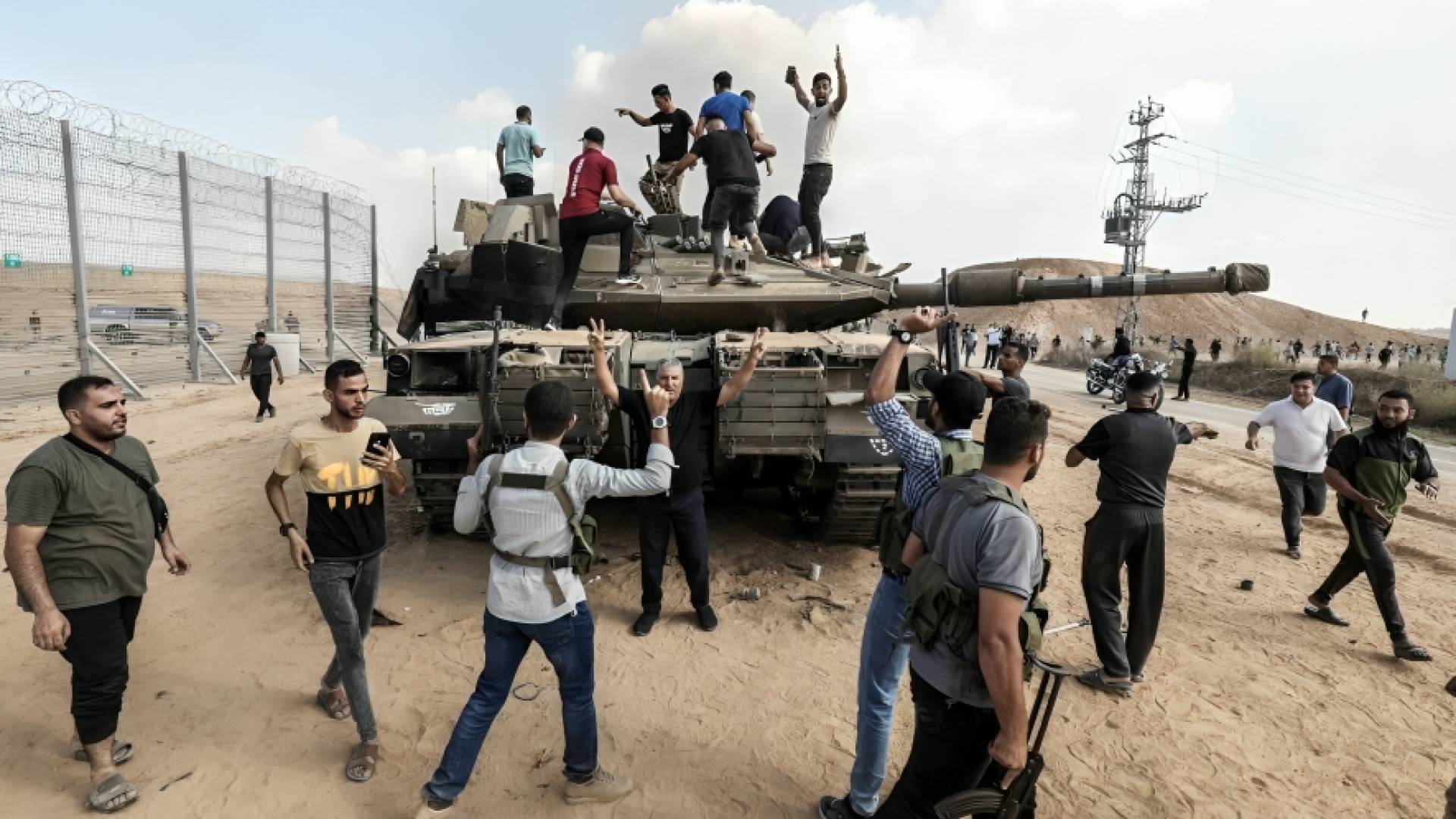 اللحظات الأولى لطوفان الأقصى