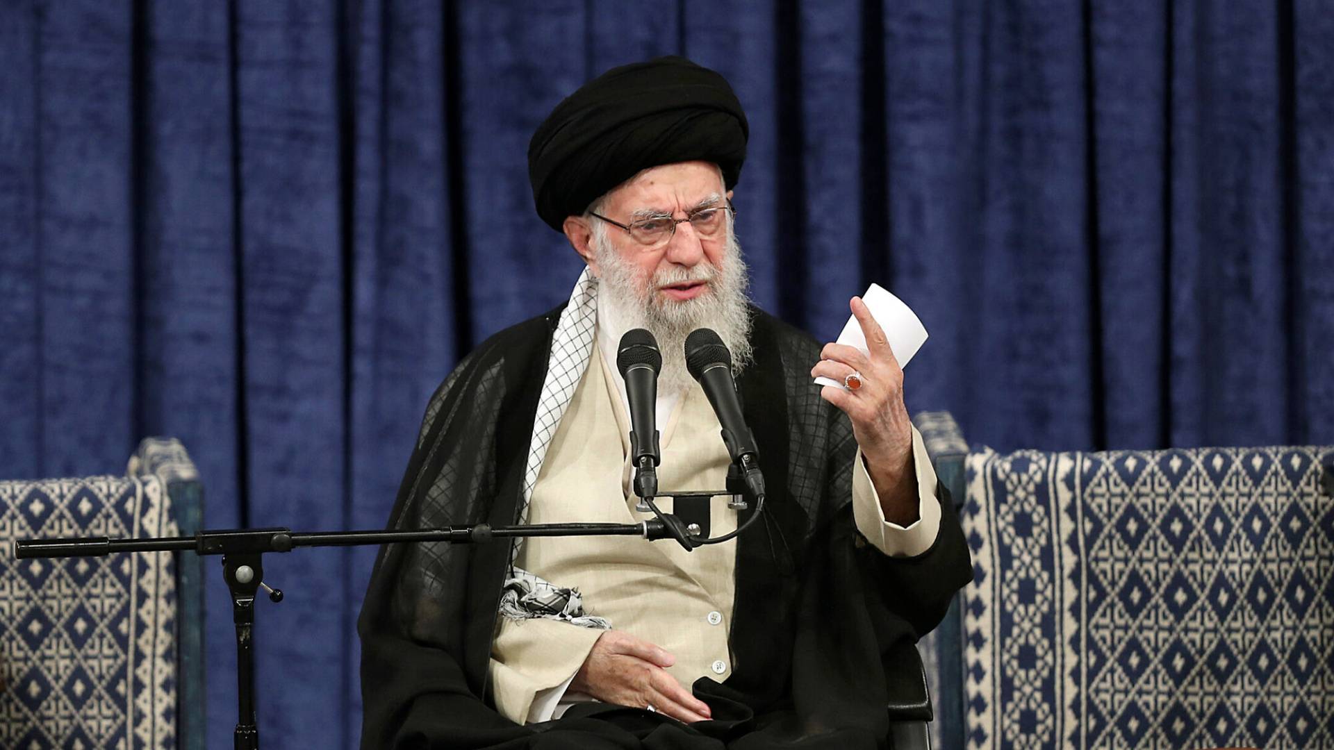 المرشد الأعلى الإيراني علي الخامنئي