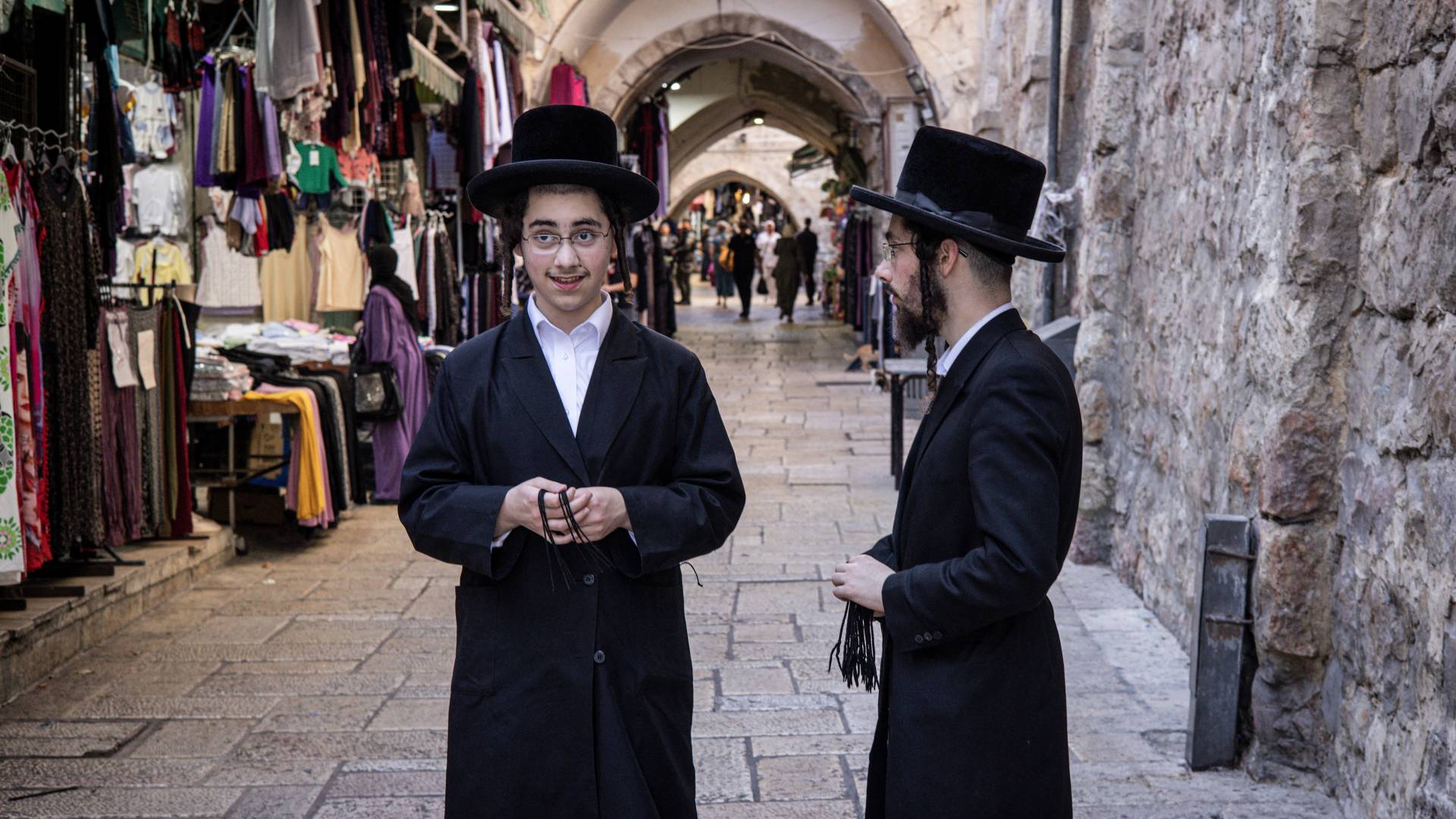 مستوطنان في القدس