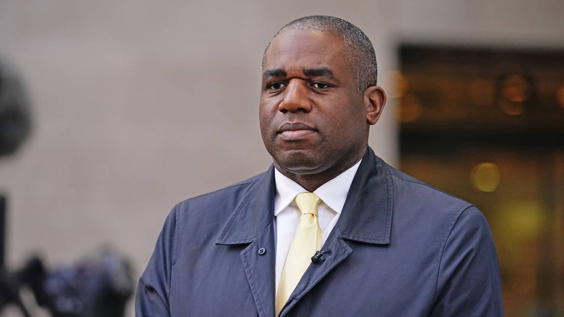 وزير الخارجية البريطاني ديفد لامي