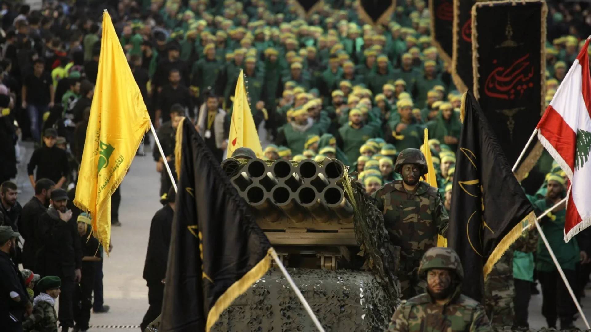 عناصر من حزب الله البناني