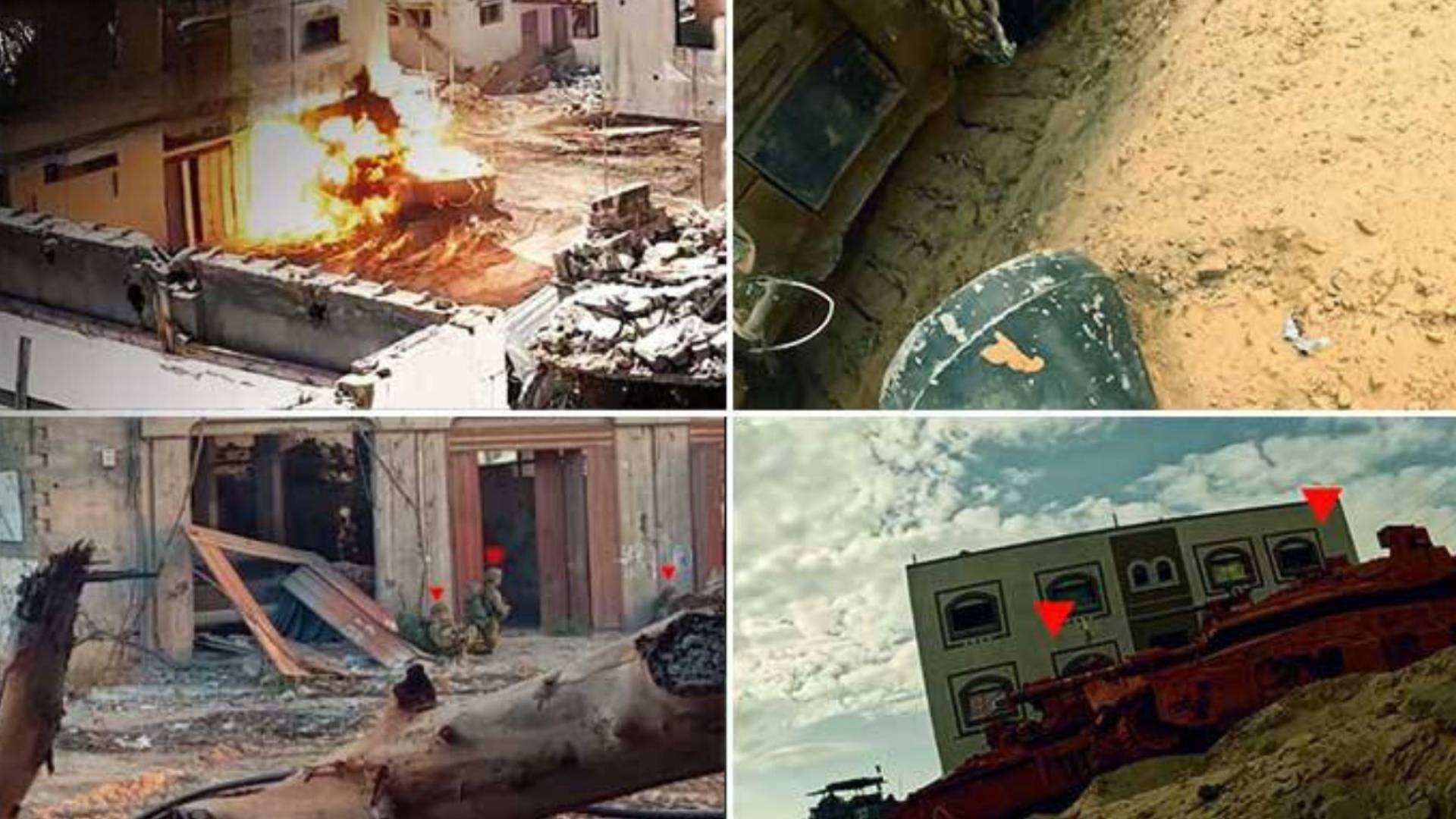 لقطات من تصدي المقاومة في قطاع غزة لقوات الاحتلال المتوغلة في عدة محاور