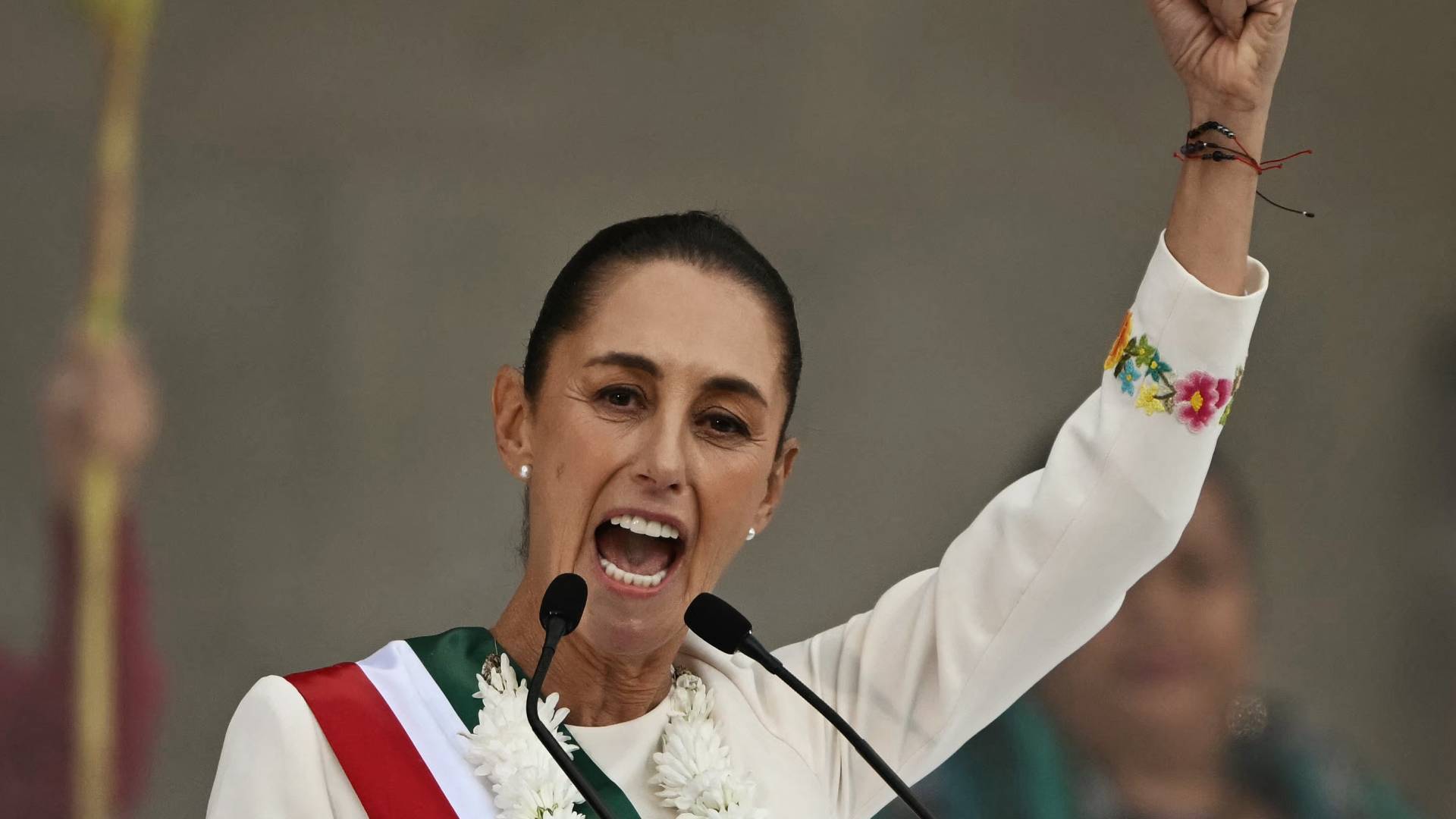 رئيسة المكسيك الجديدة كلاوديا شينباوم