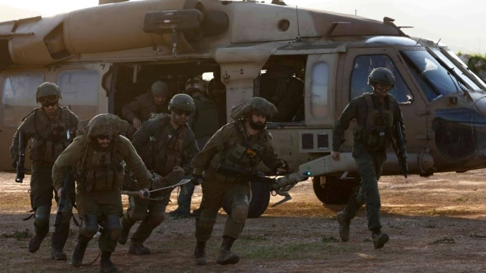 إخلاء قتلى جبيش الاحتلال