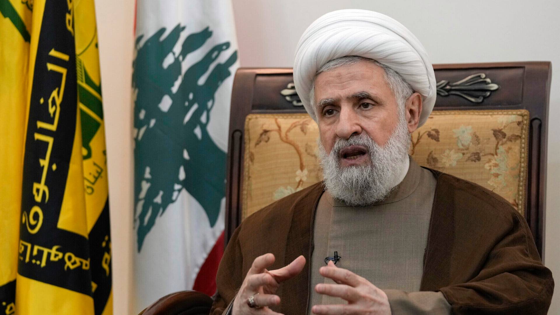 نائب الأمين العام لحزب الله اللبناني نعيم قاسم