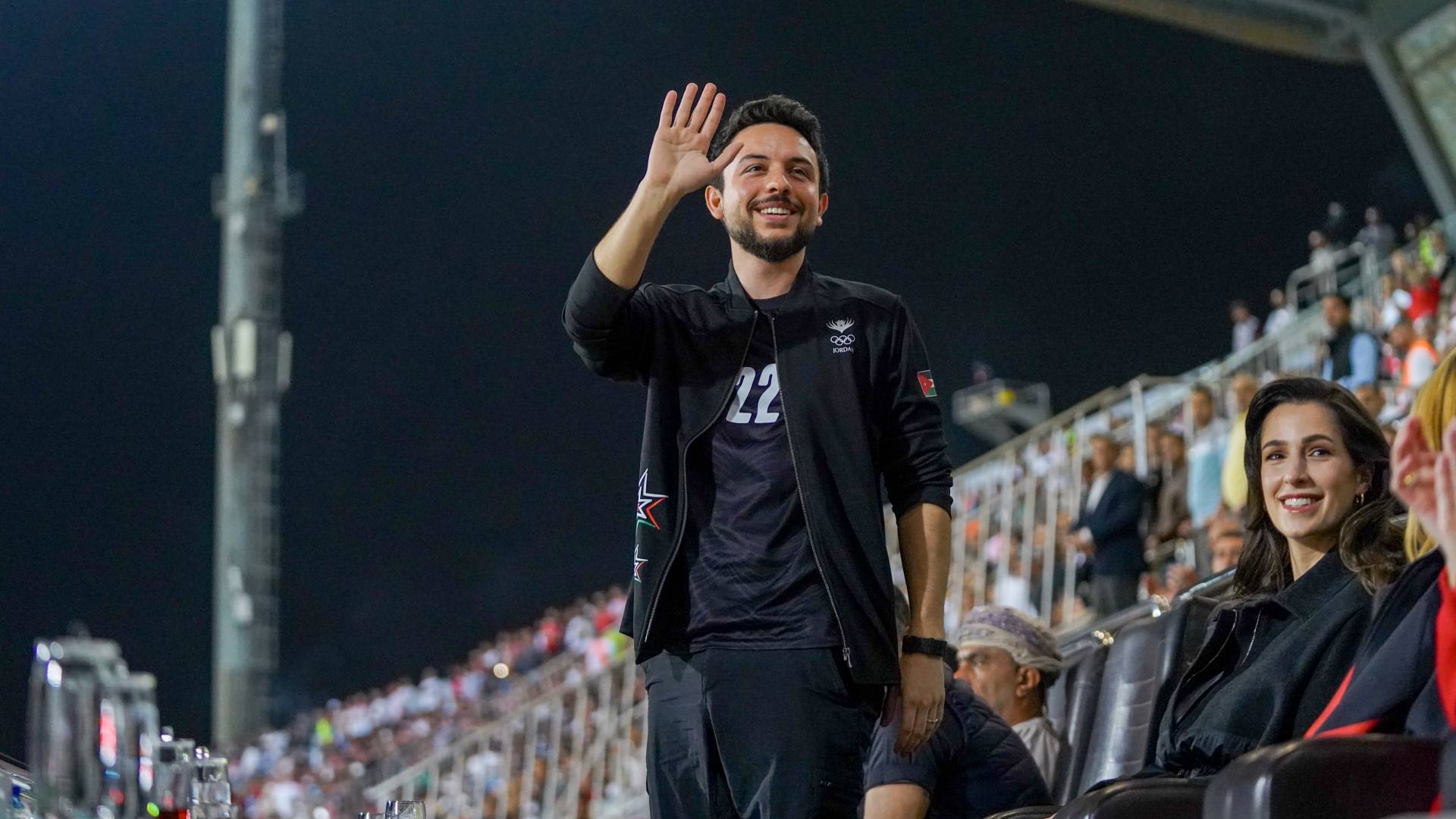 ولي العهد يهنئ النشامى بالفوز على عمان