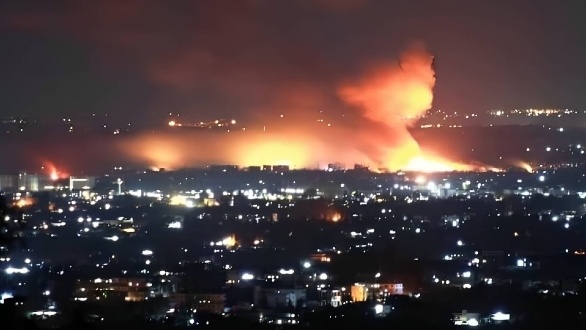 صورة تظهر انفجار في اللاذقية (أرشيفية)