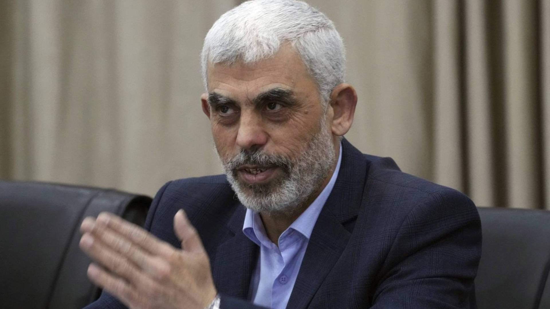 رئيس المكتب السياسي لحركة حماس يحيى السنوار