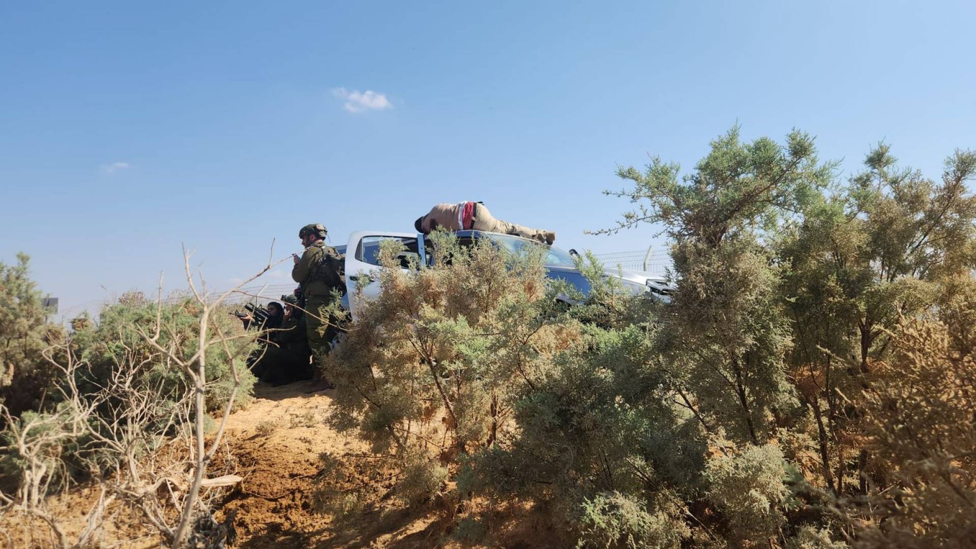 موقع عملية إطلاق النار