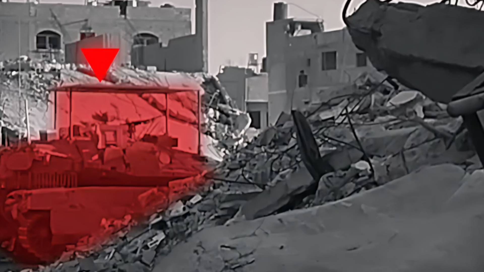 استهداف دبابة لجيش الاحتلال