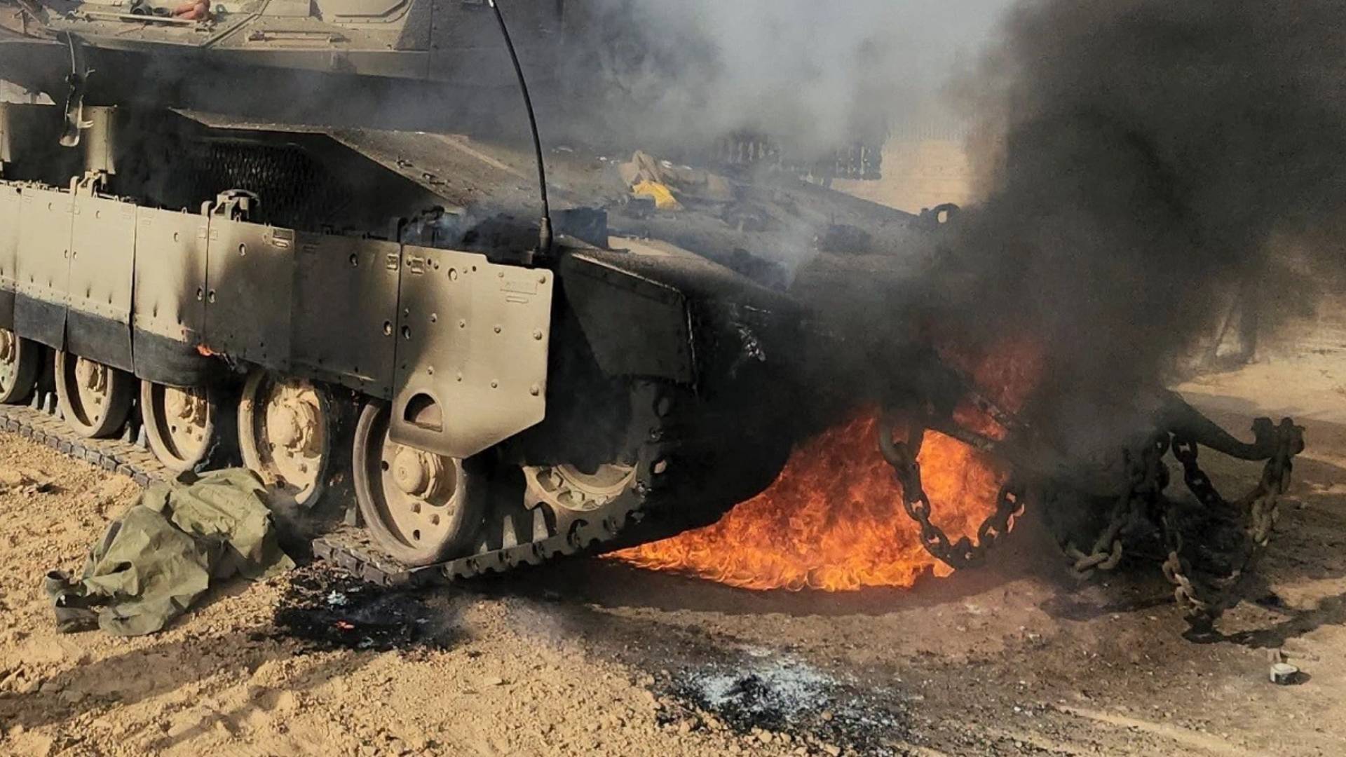 تدمير دبابة للاحتلال