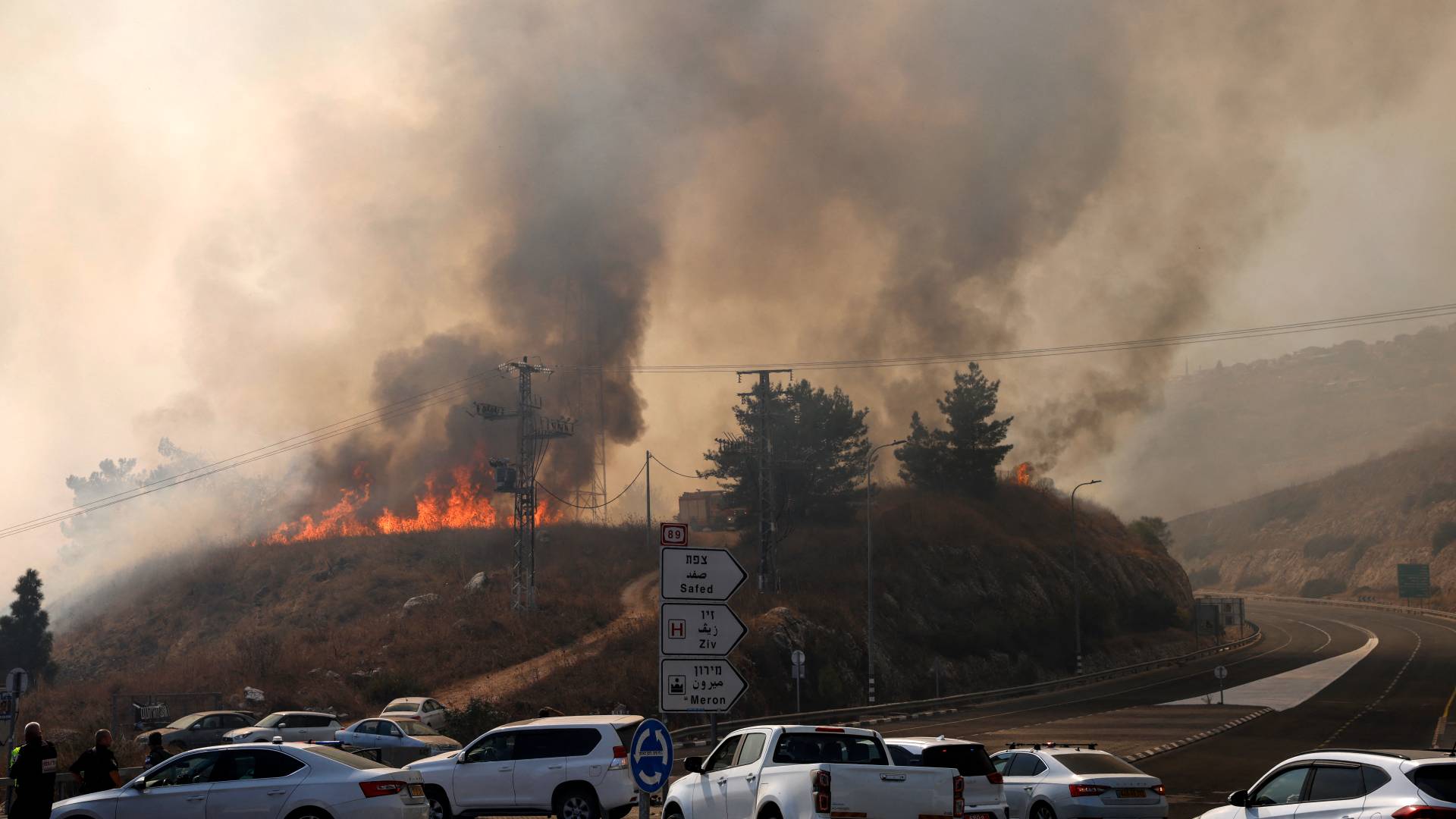 قصف شمال فلسطين المحتلة