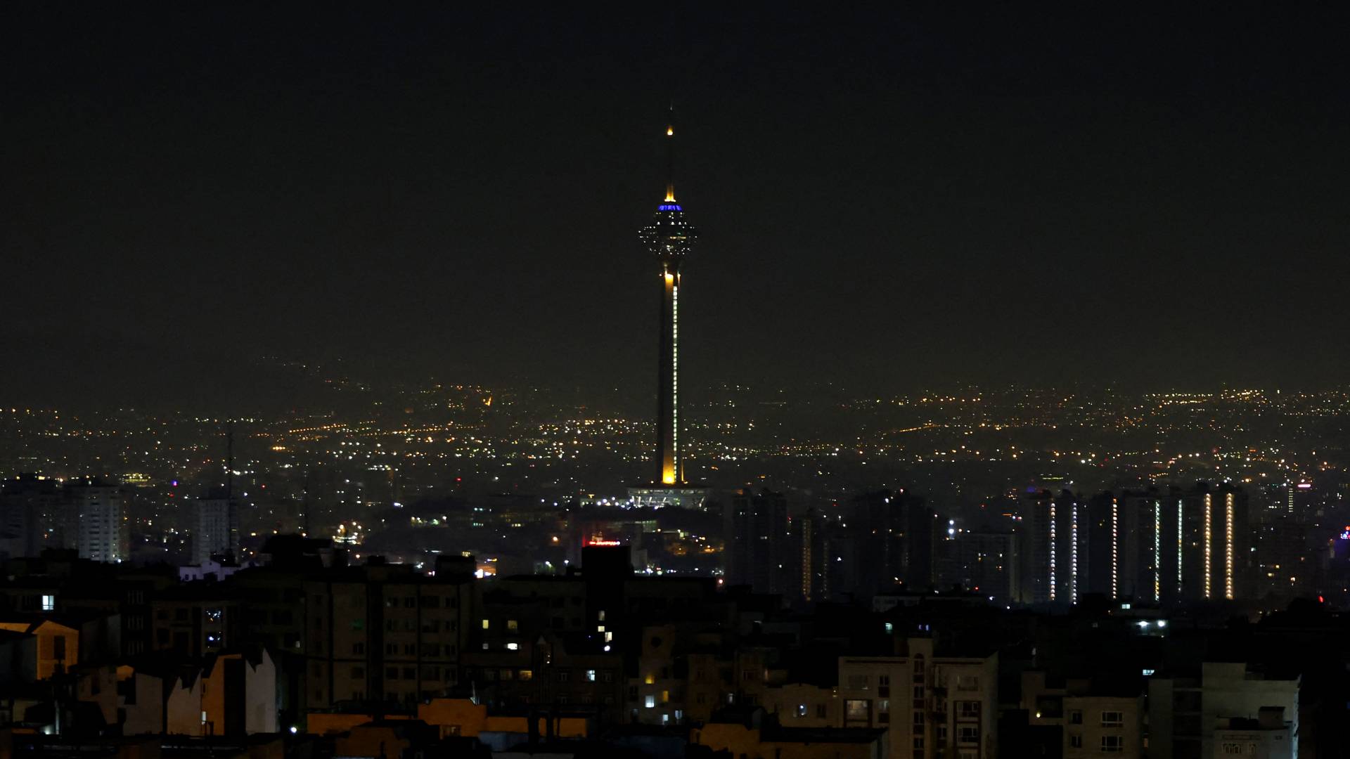 صورة عامة للعاصمة الإيرانية طهران