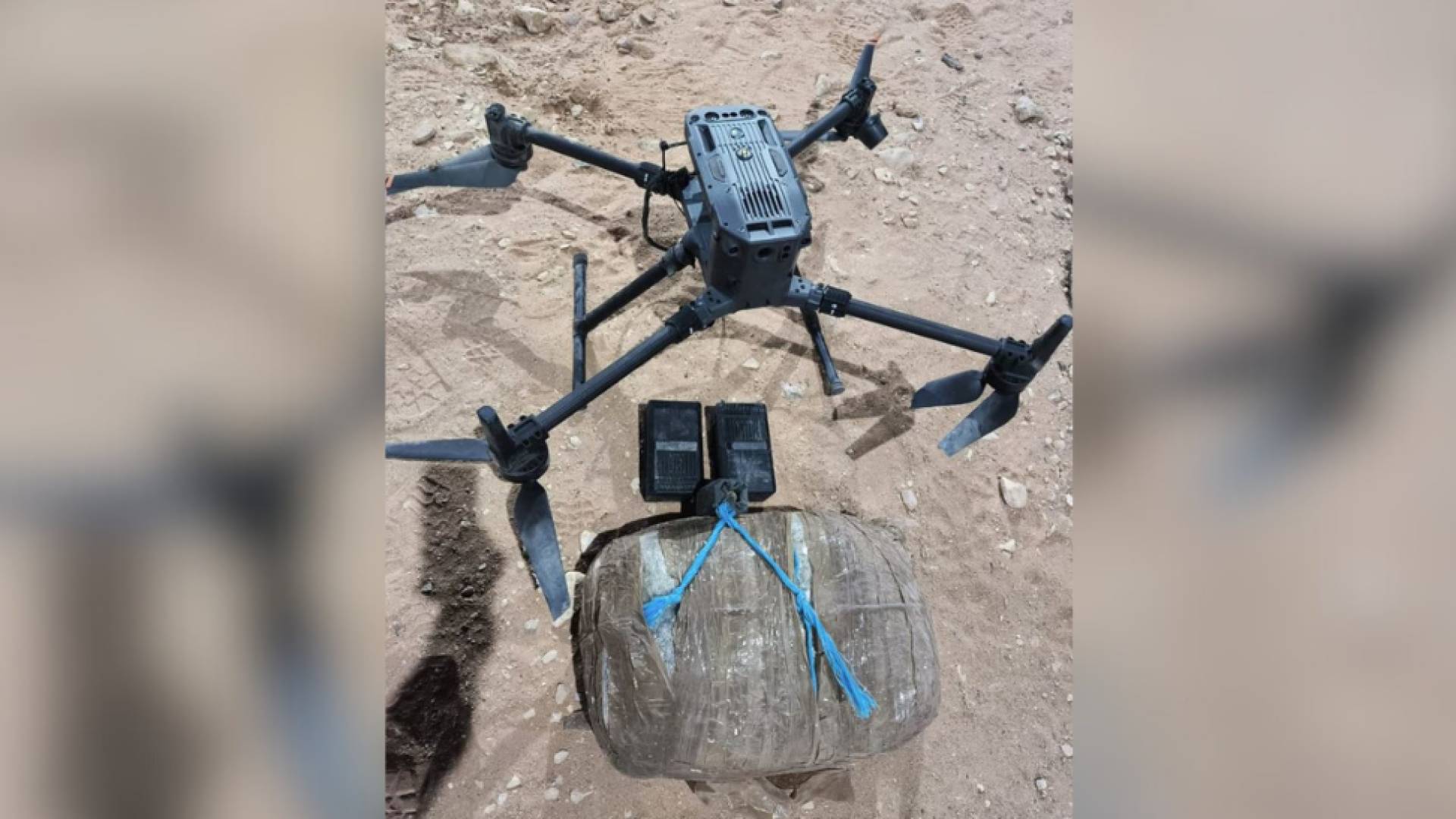 الجيش العربي: إحباط محاولة تهريب مواد مخدرة بواسطة مسيرة