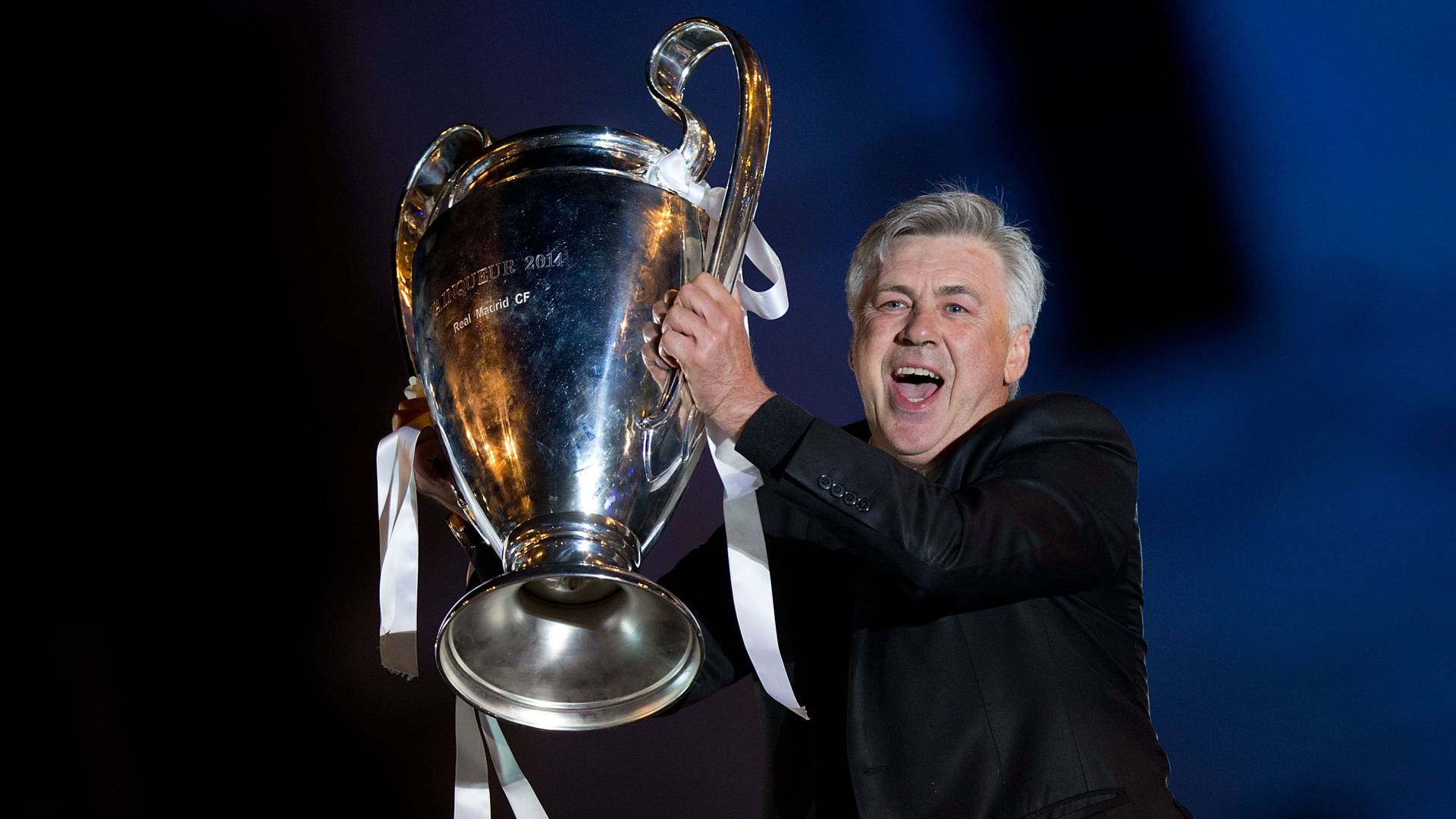 الإيطالي كارلو أنشيلوتي، مدرب ريال مدريد