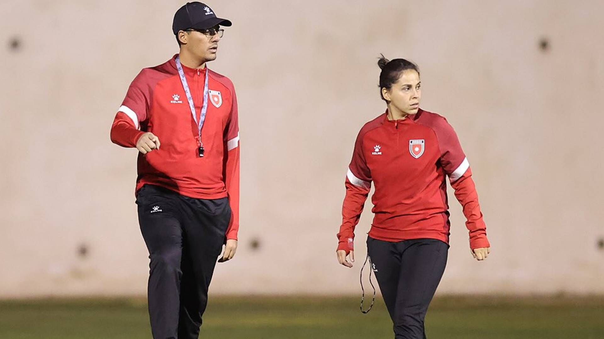 المدربان جمال اللحام وهلة فخر الدين