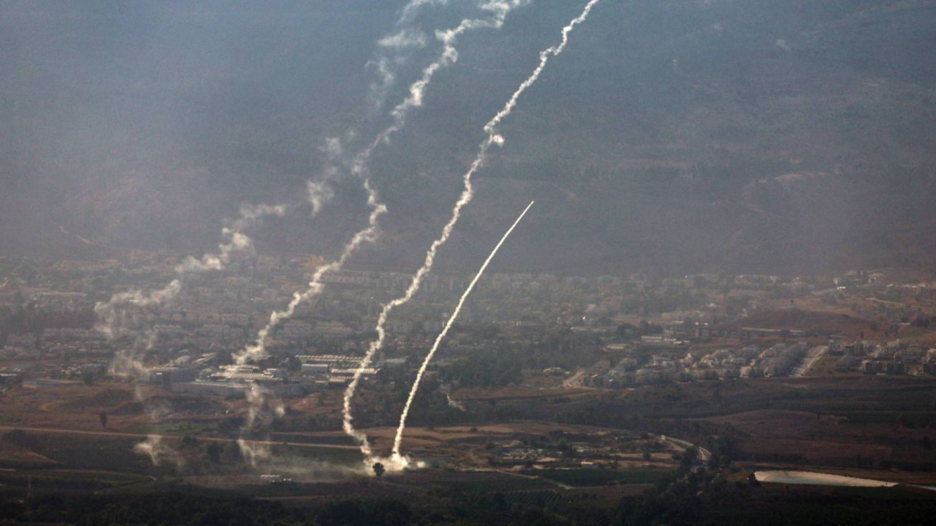 رشقات صاروخية تستهدف كيان الاحتلال الإسرائيلي