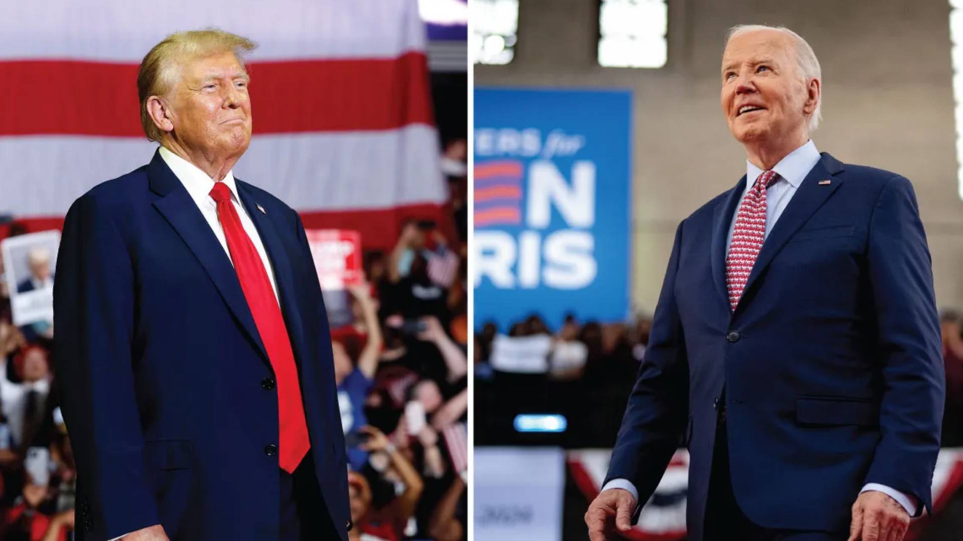 جو بايدن ودونالد ترمب - أرشيفية