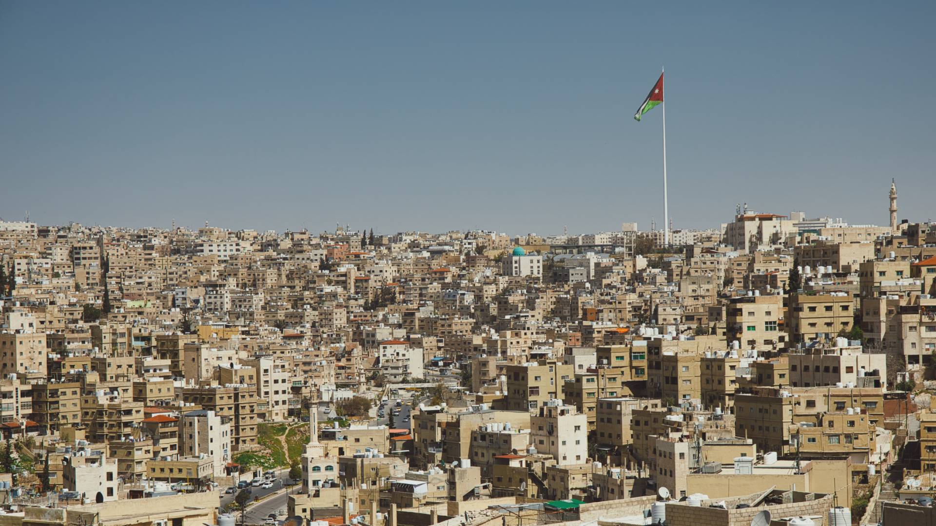 صورة عامة للعاصمة عمان