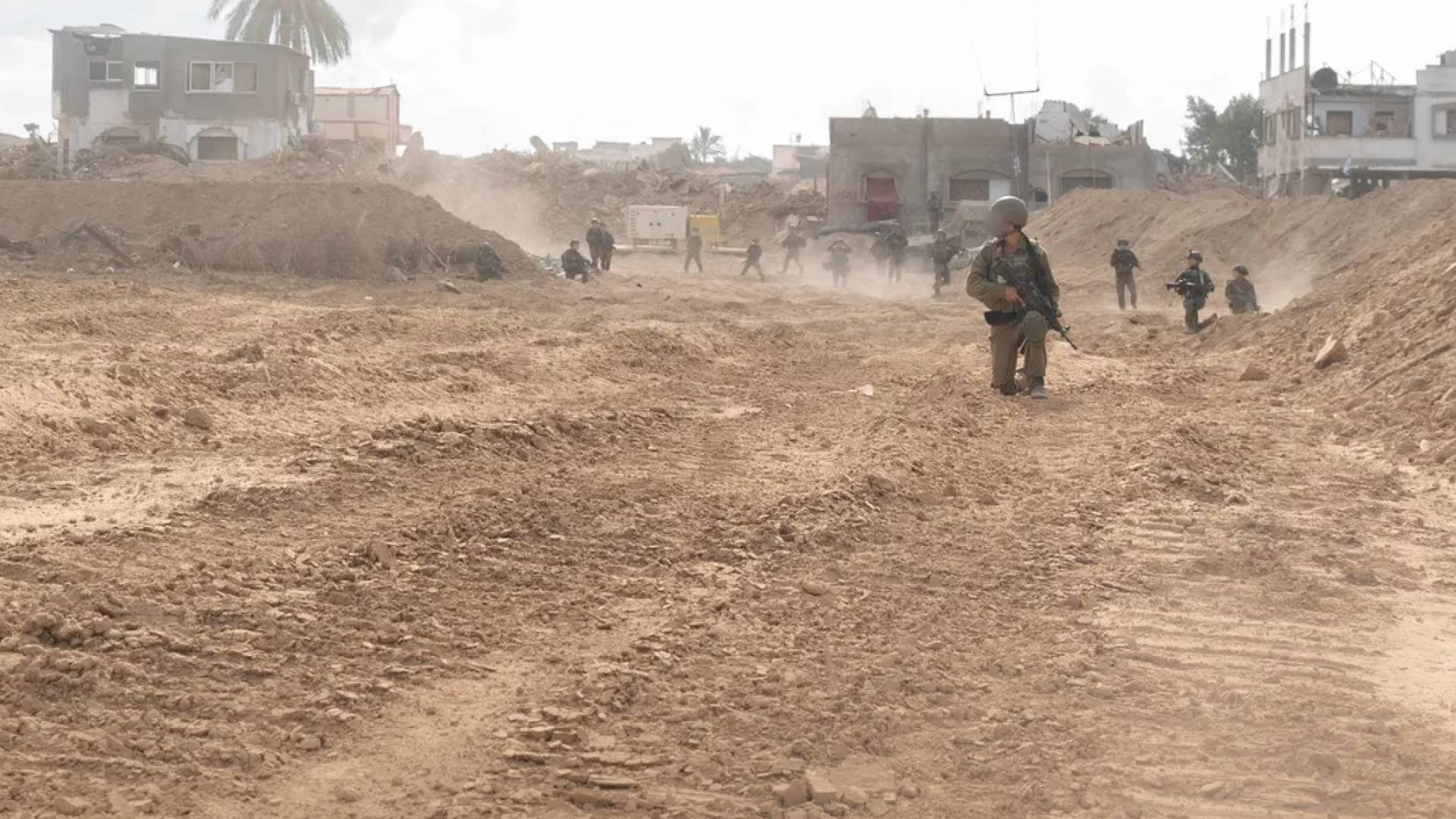 عناصر من جيش الاحتلال في محور نتساريم - أرشيفية
