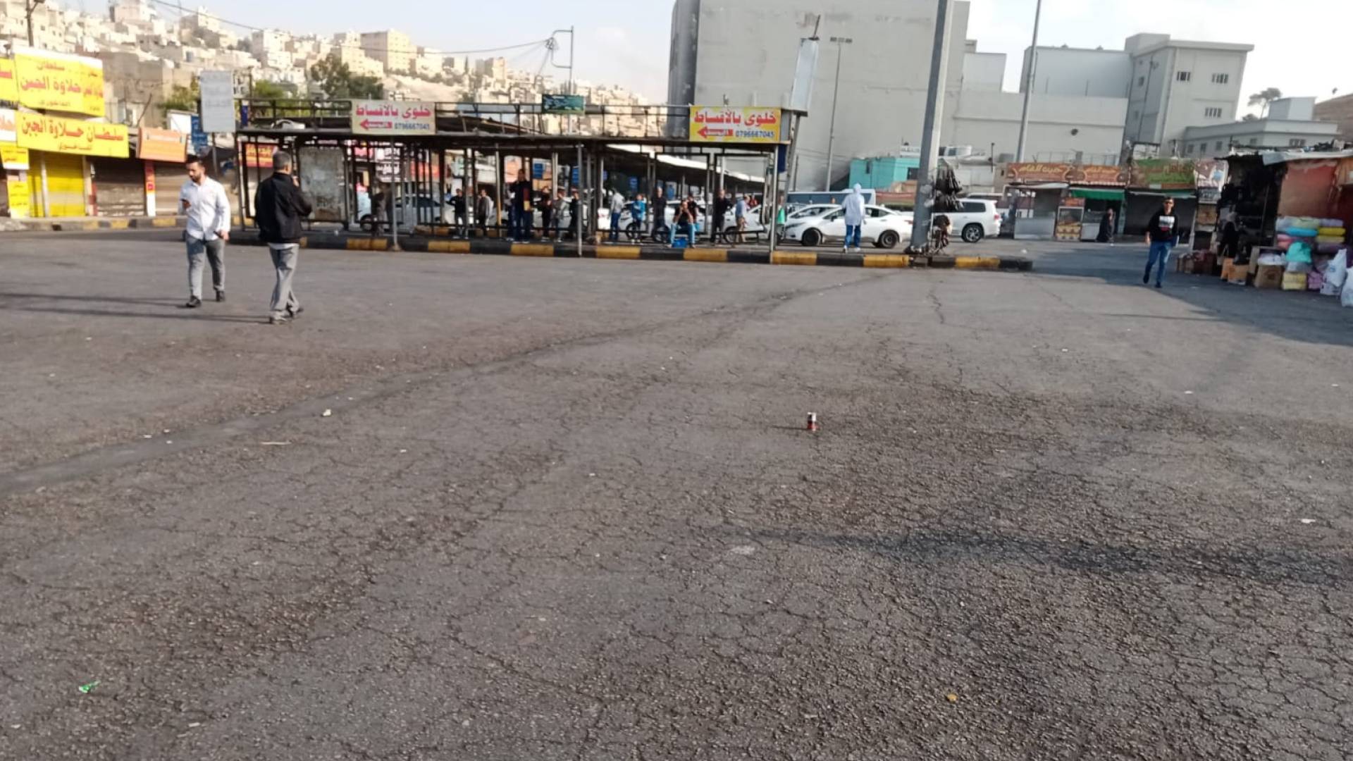 منطقة المحطة بالعاصمة عمان