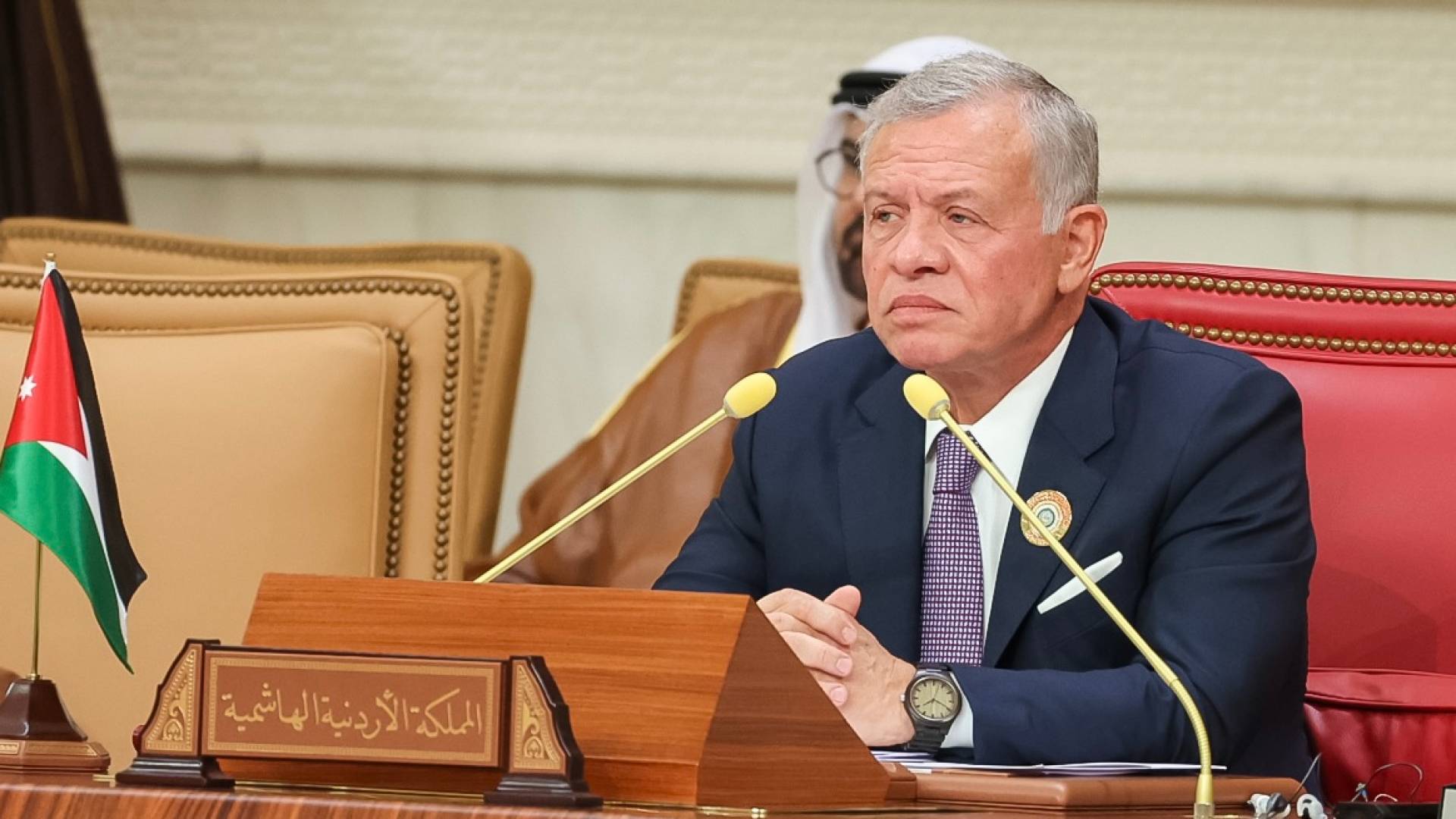 الملك يدعو إلى إطلاق جسر إنساني لتوصيل المساعدات الإغاثية إلى غزة - فيديو