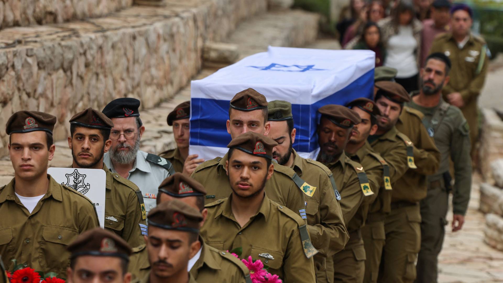 جنازة جندي من جيش الاحتلال