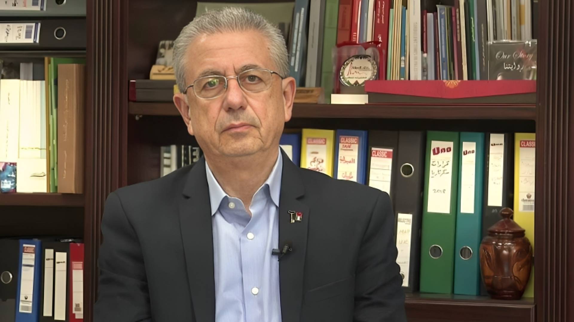 الأمين العام لحركة المبادرة الوطنية الفلسطينية مصطفى البرغوثي