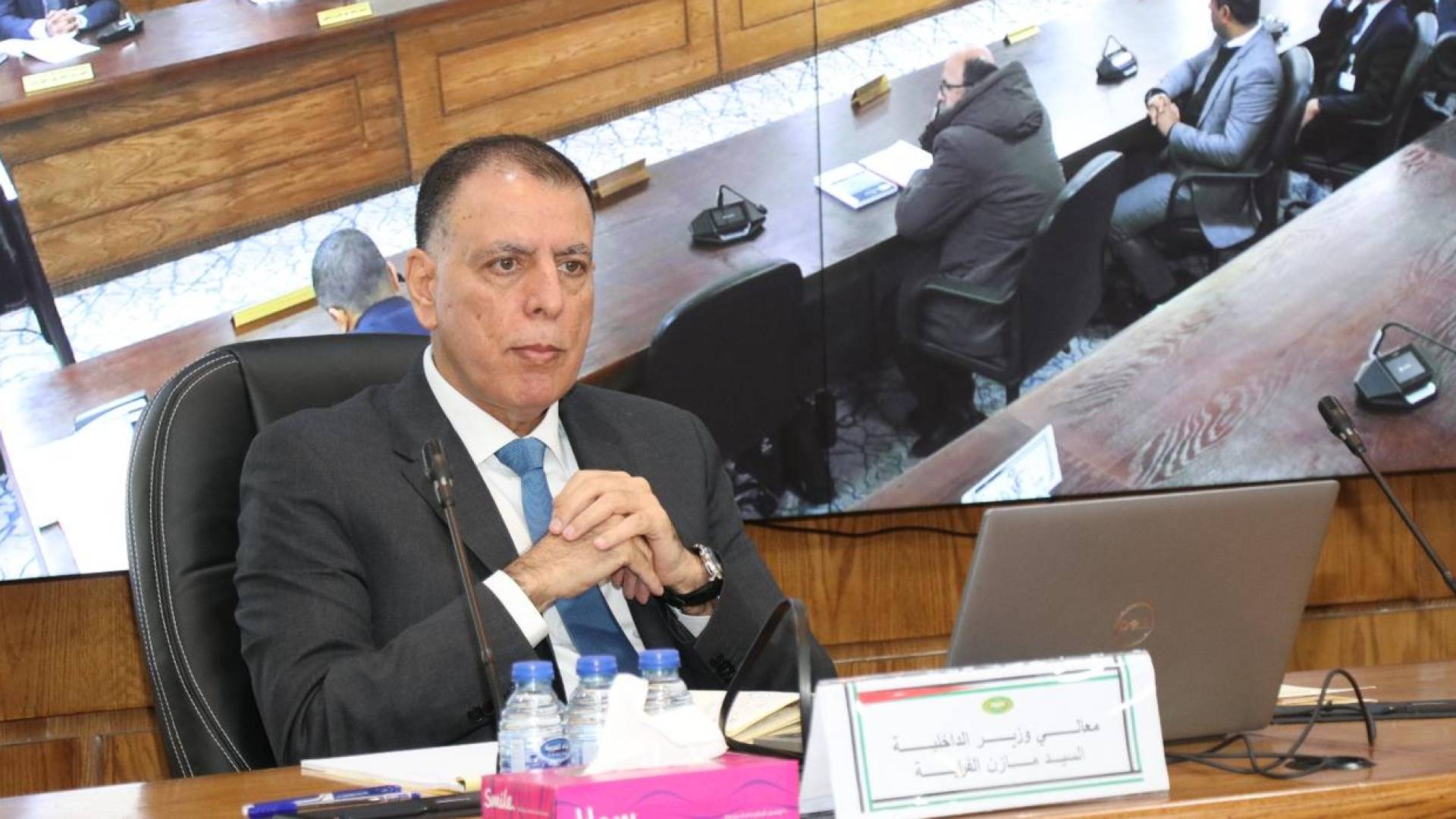 وزير الداخلية مازن الفراية