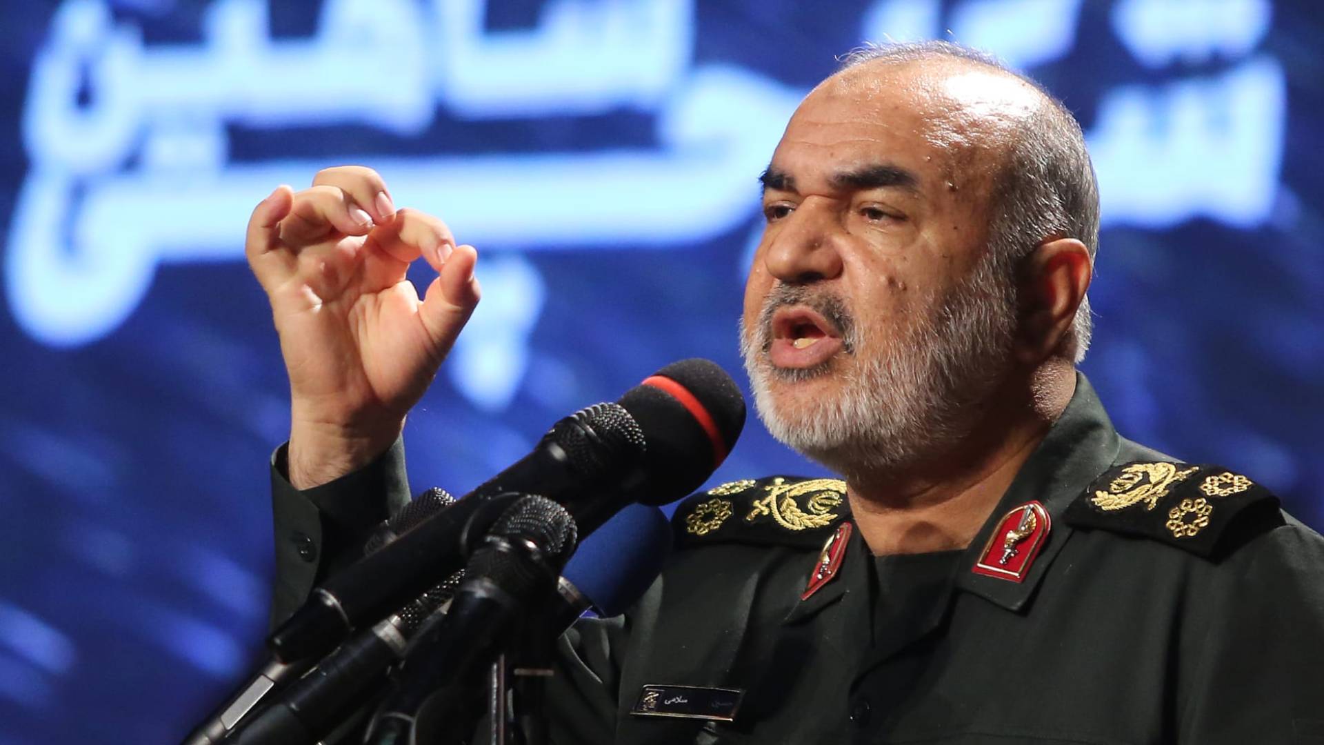 قائد الحرس الثوري الإيراني اللواء حسين سلامي