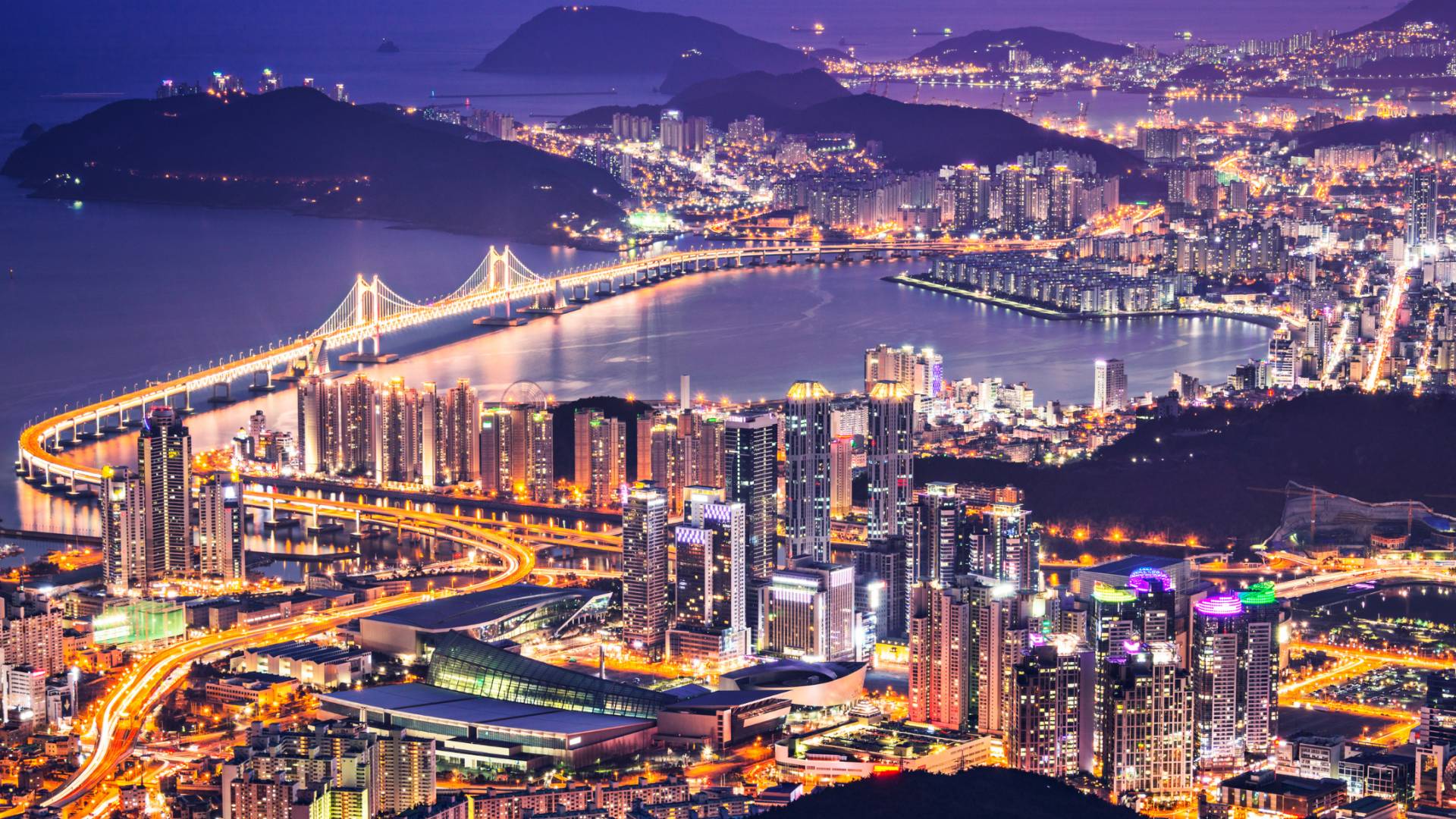 لقطة عامة لكوريا الجنوبية