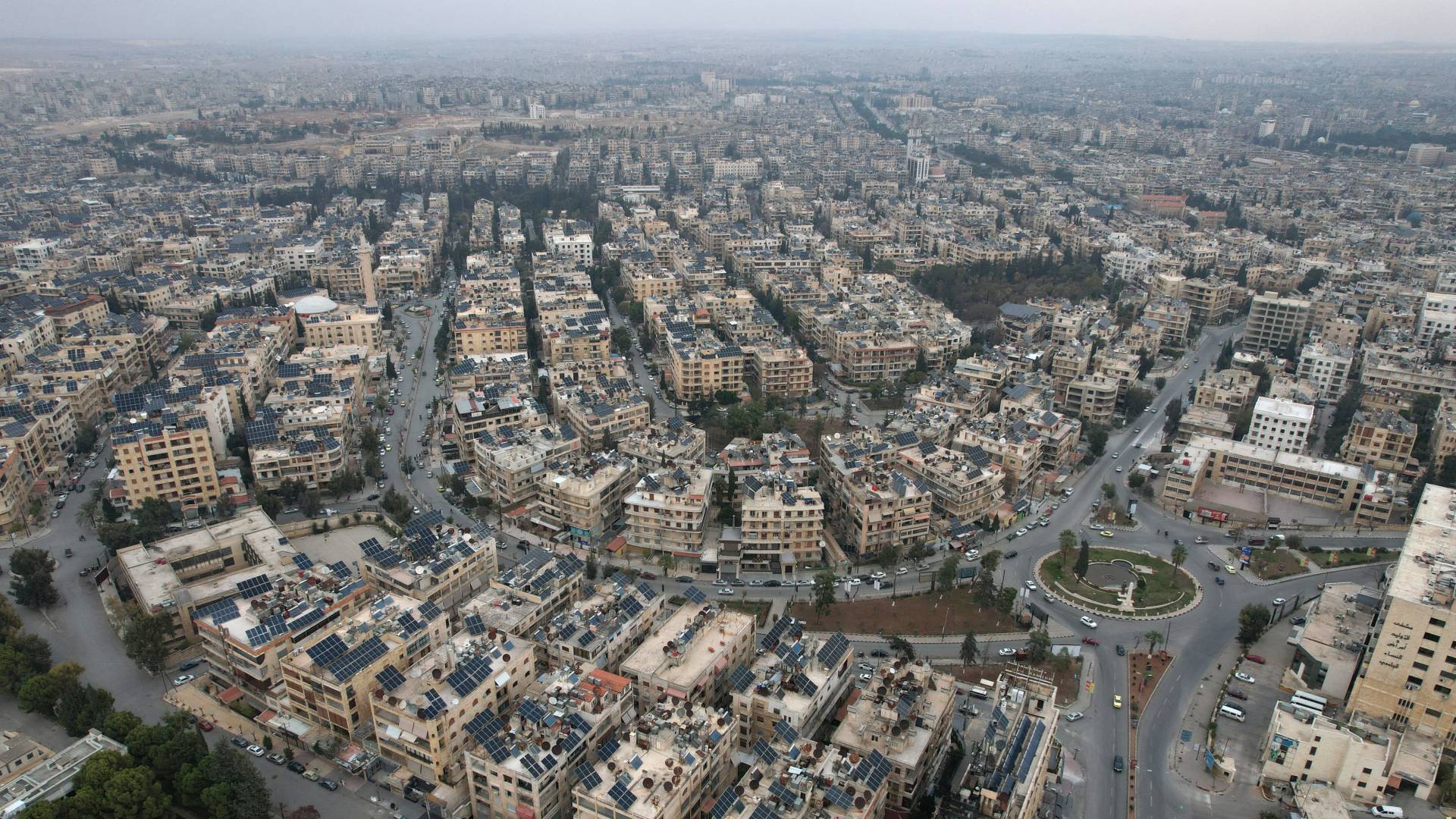 صورة عامة لمدينة حلب