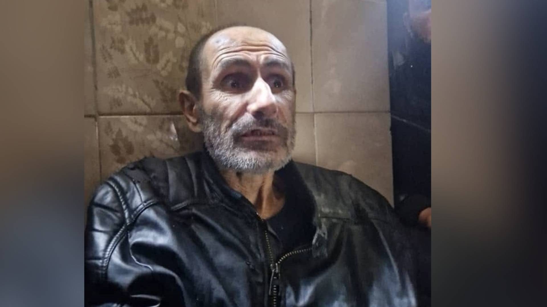 الشخص الذي تم تحريره من سجن صيدنايا