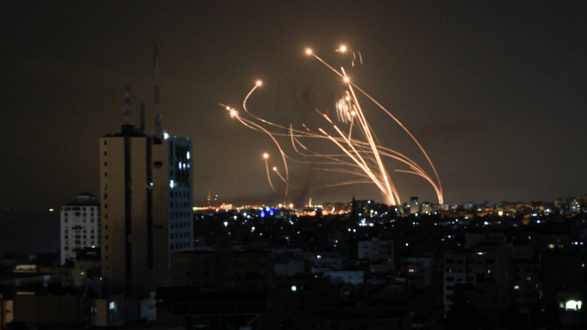 رشقات صاروخية من قطاع غزة