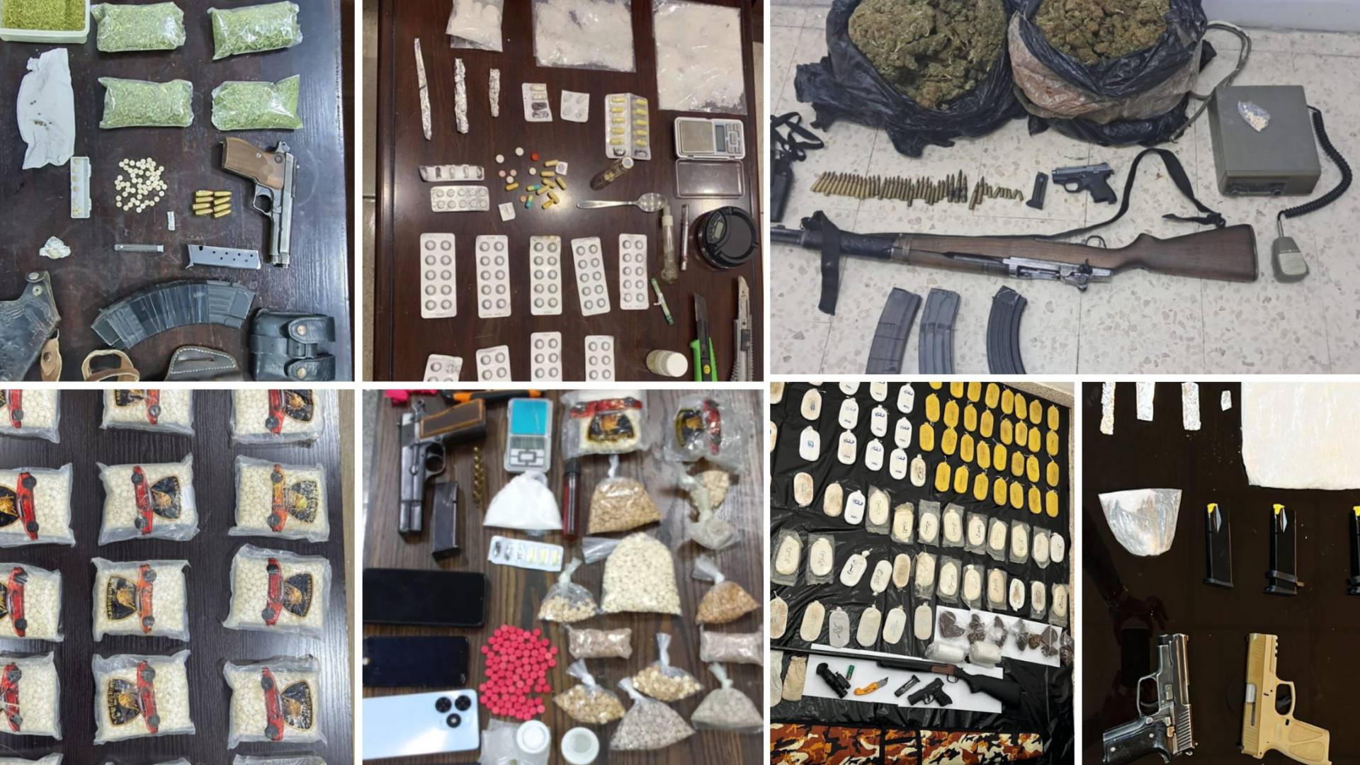 الأمن العام: القبض على 3 مطلوبين خطرين يرتبطون بعصابات إقليمية - صور