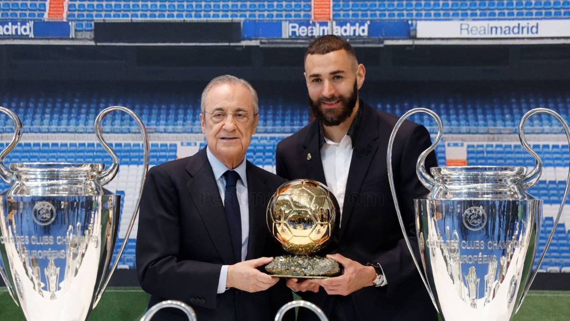 كريم بنزيما وبيريز