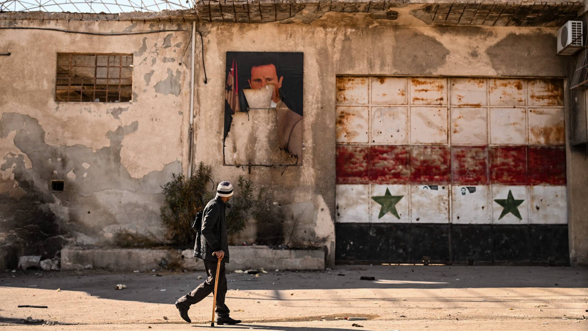 صورة للرئيس السوري المخلوع بشار الاسد