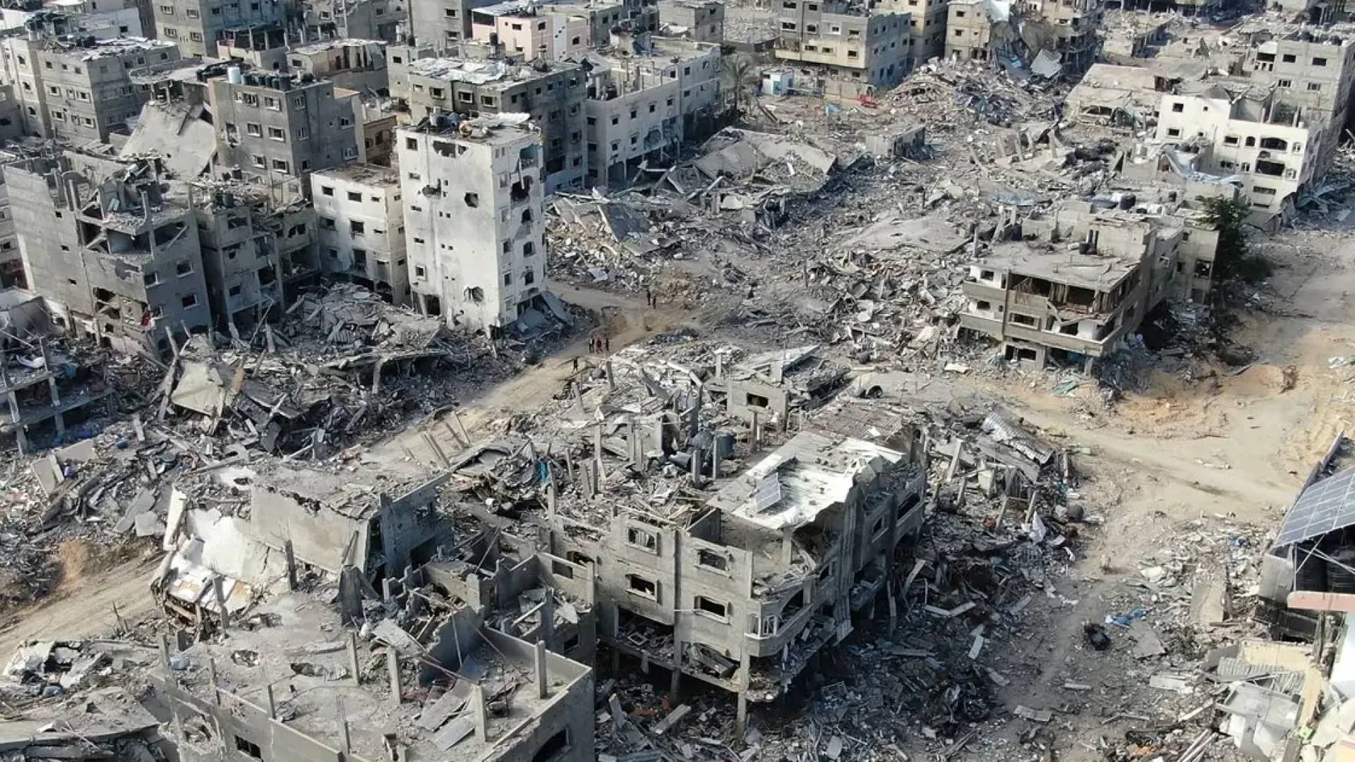 الدمار في قطاع غزة