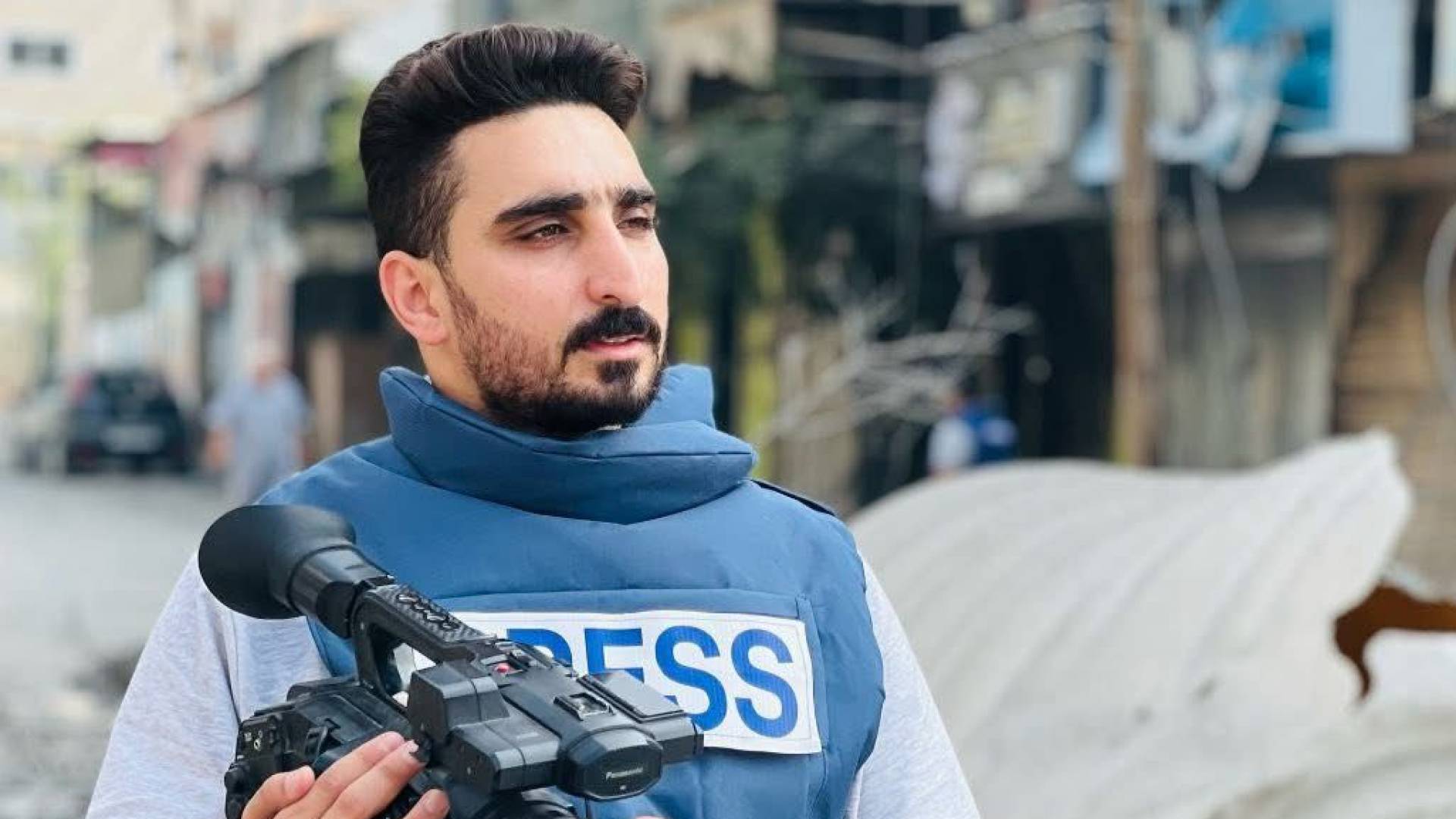 الصحفي الفلسطيني أيمن الجدي