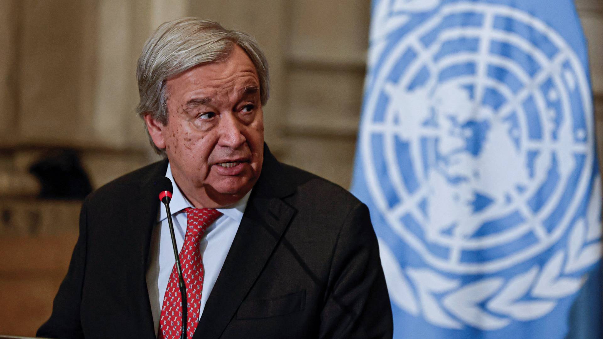 الأمين العام للأمم المتحد أنطونيو غوتيريش