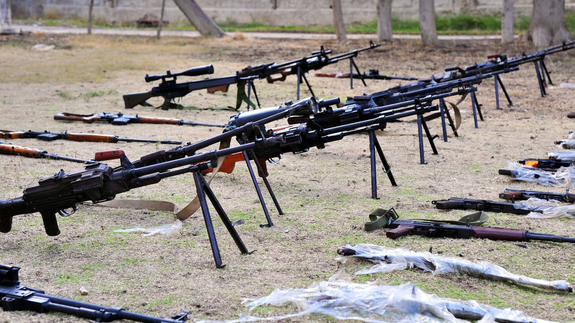 مصادرة اسلحه