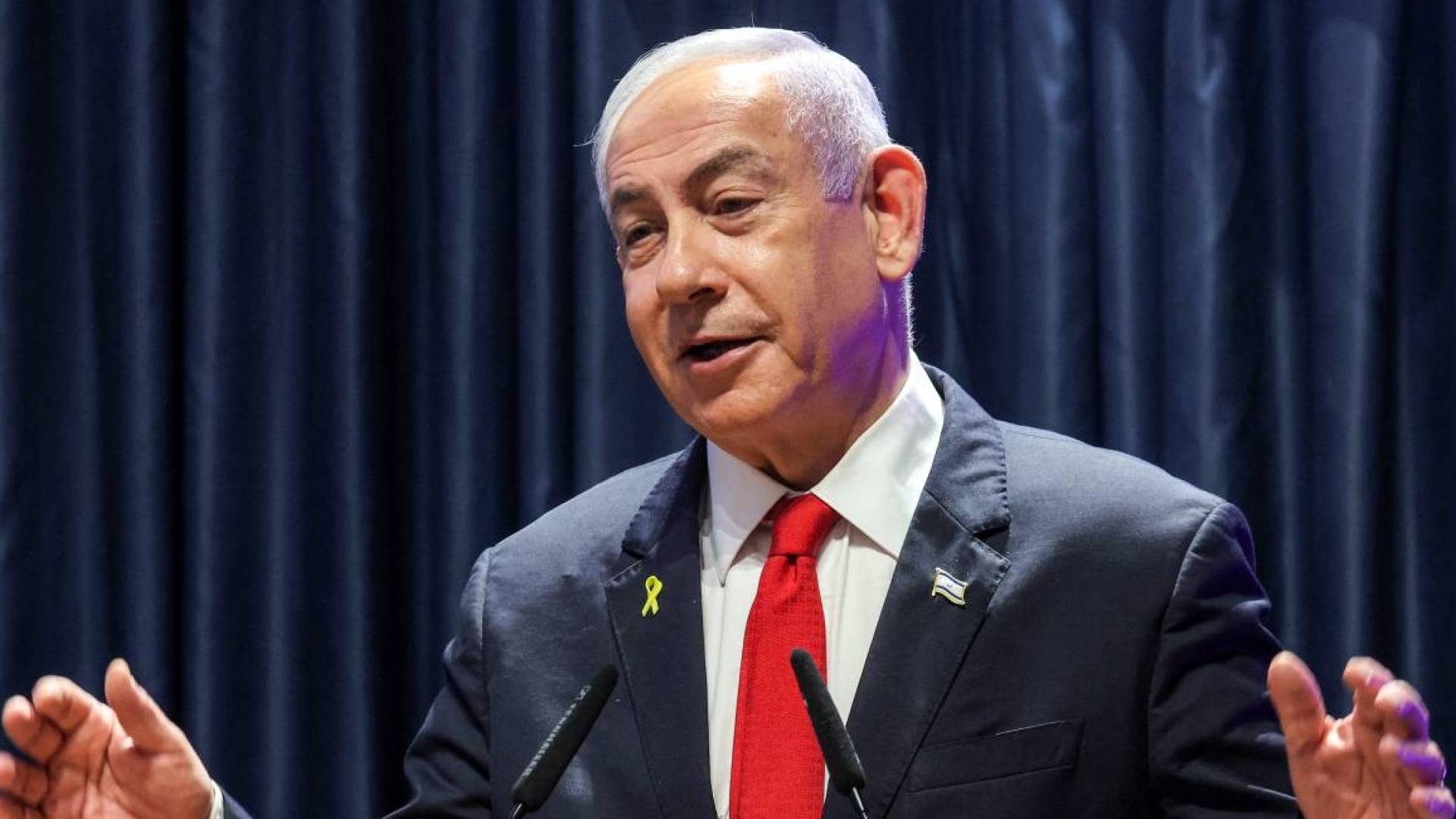 رئيس وزراء حكومة الاحتلال الإسرائيلي بنيامين نتنياهو