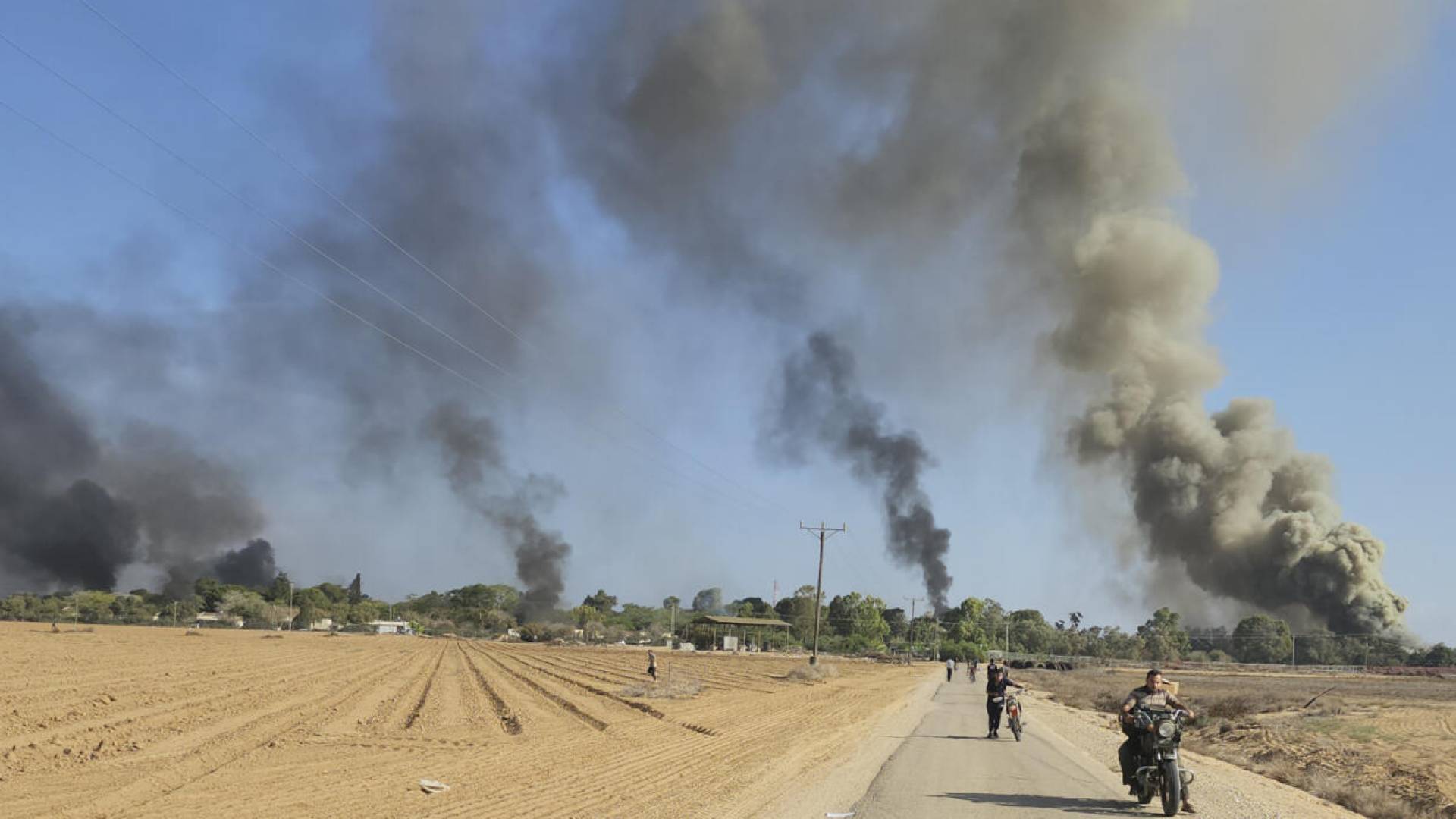 مشاهد من عملية السابع من اكتوبر