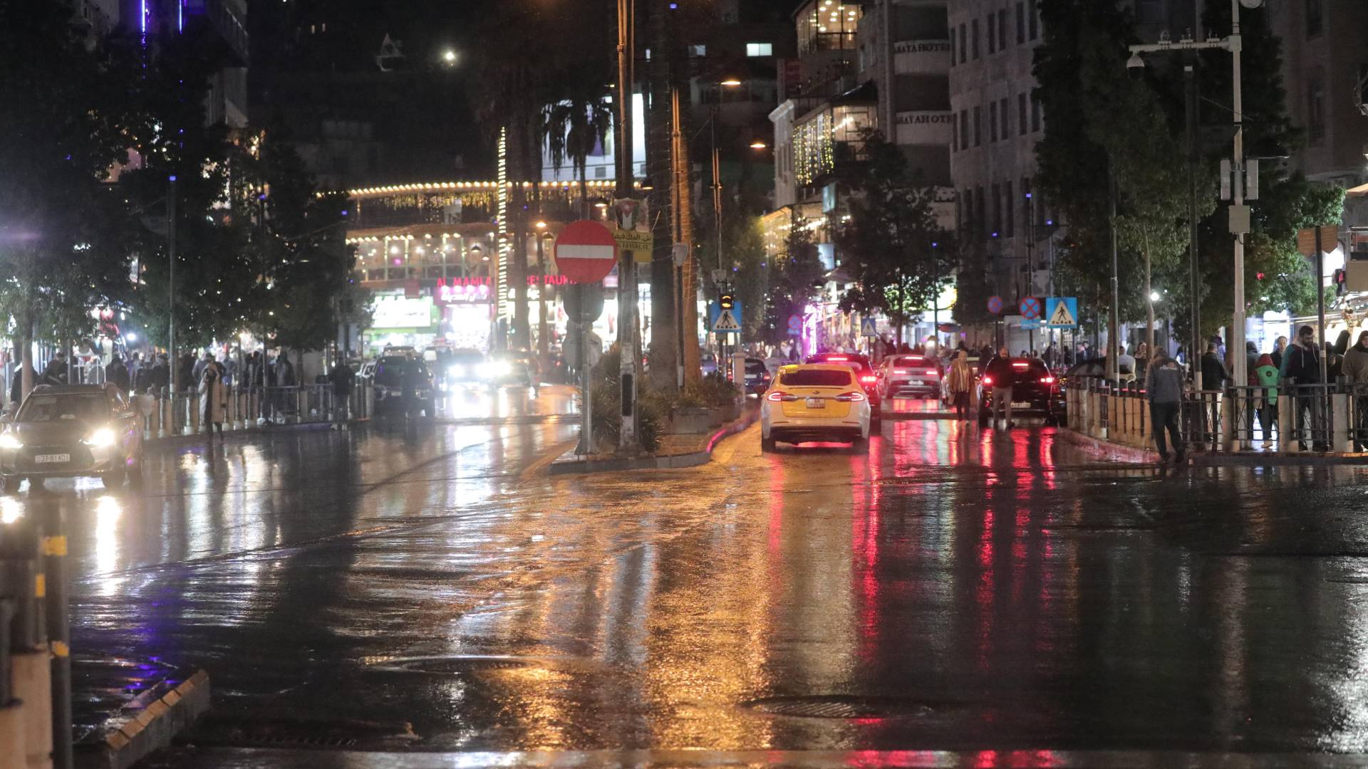 لقطة لوسط البلد في عمان