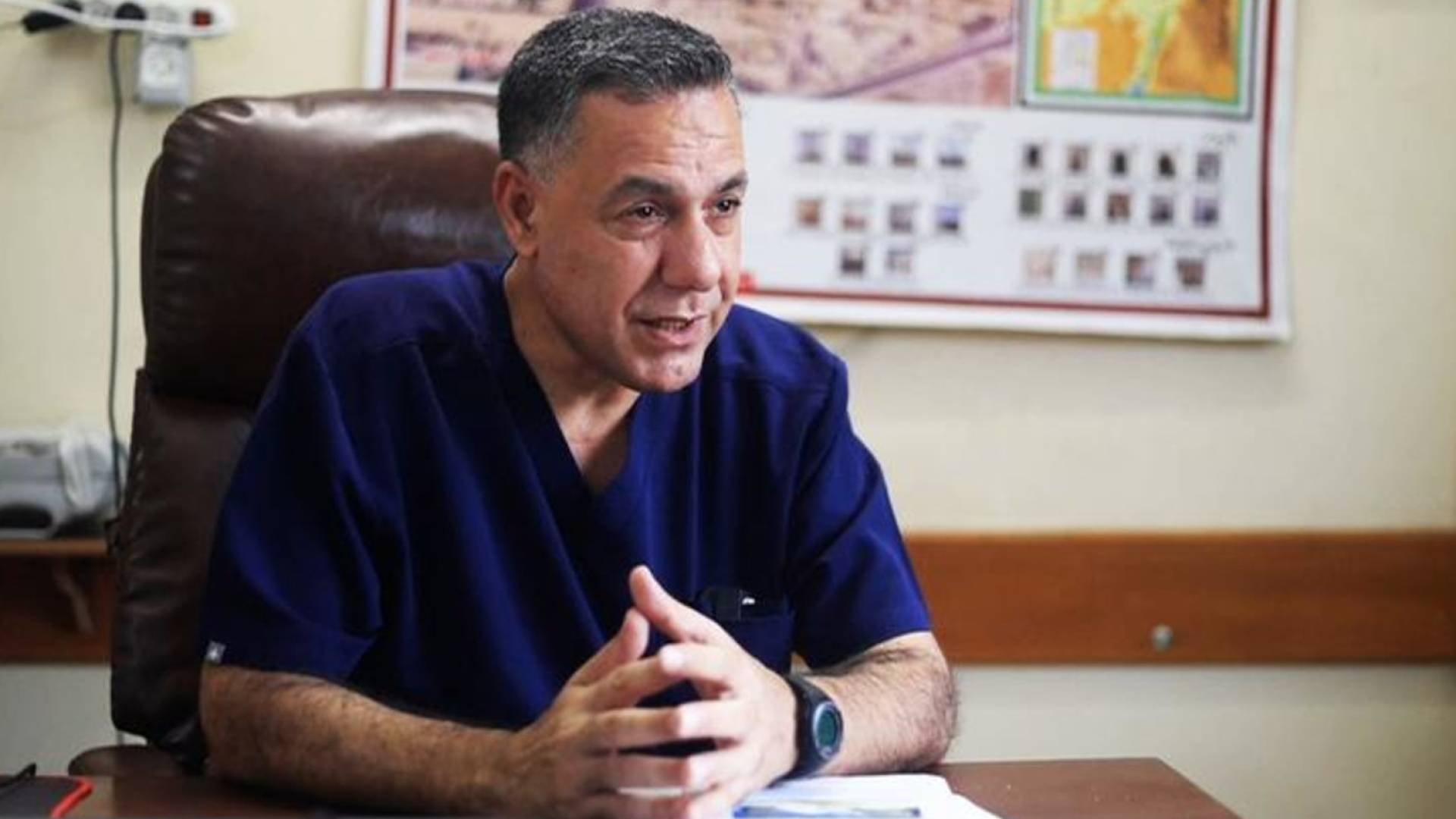 مدير مستشفى كمال عدوان حسام أبو صفية