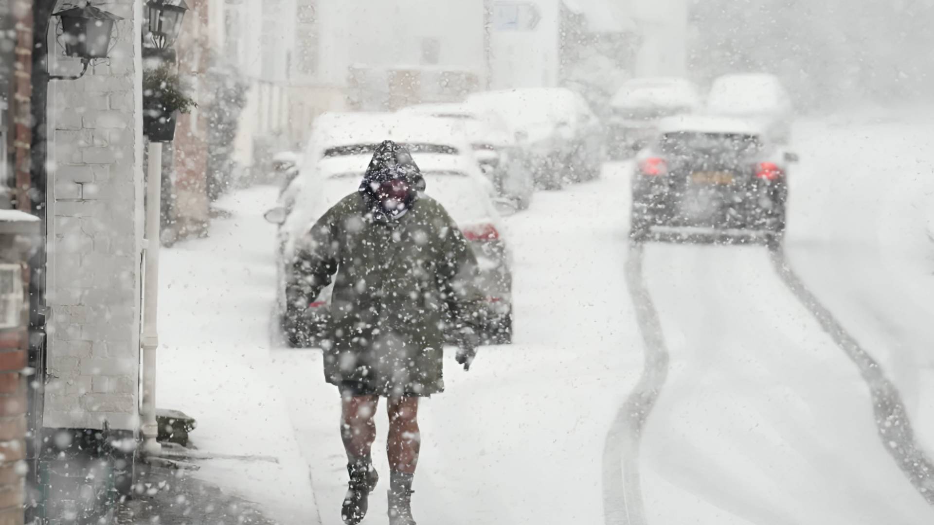 ثلوج في بريطانيا