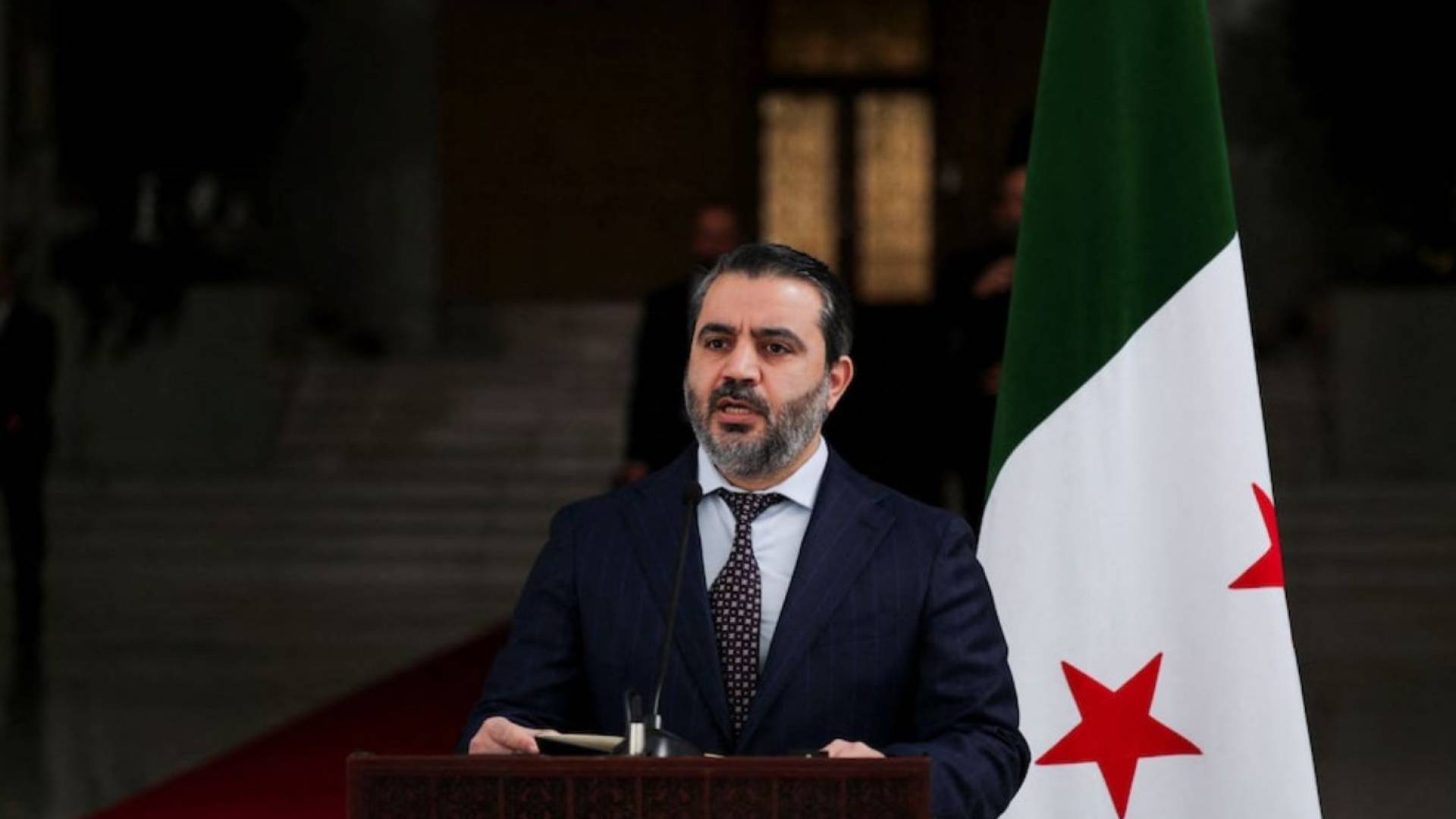 وزير الخارجية والمغتربين السوري أسعد الشيباني